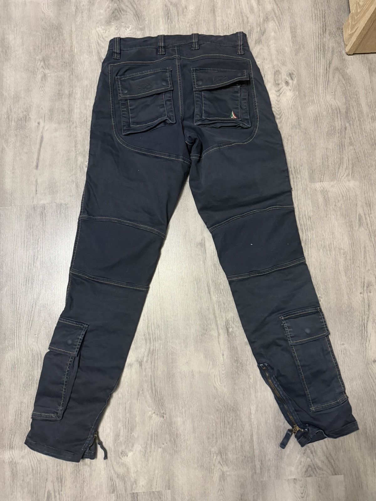 Aeronautica Militare Navy Blue Military Spec Cargo Pants Trousers Aeronautica Size US 28 / EU 44 - 5 Thumbnail