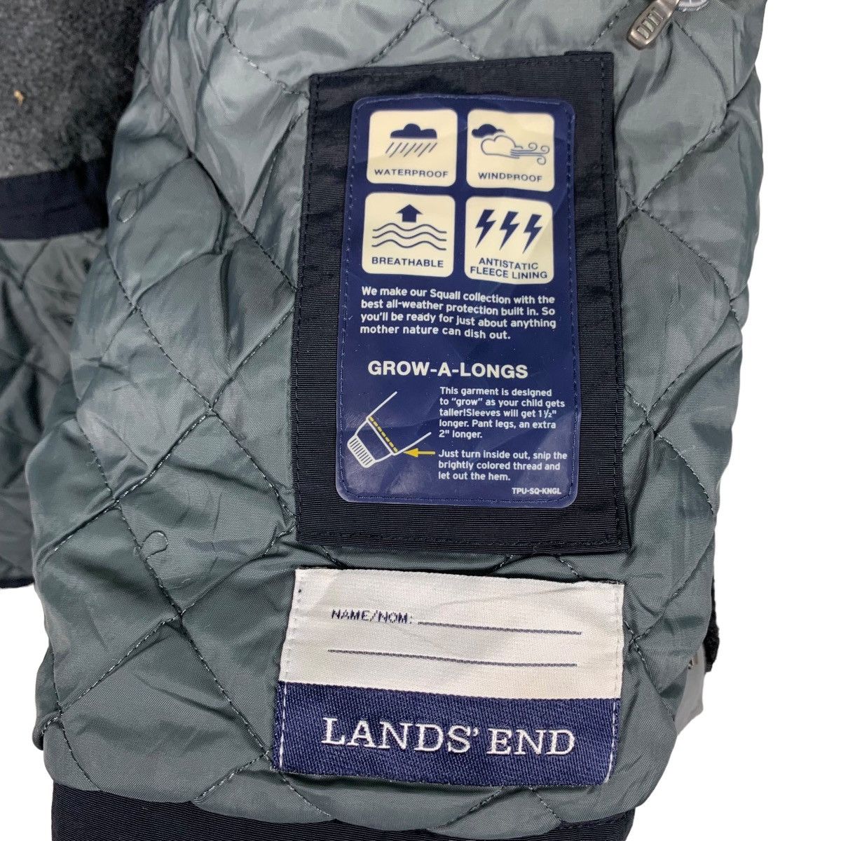 Lands' End Lands End Squall Colorblock Hoodie Jacket #0177-C9 Size US XL / EU 56 / 4 - 21 Thumbnail