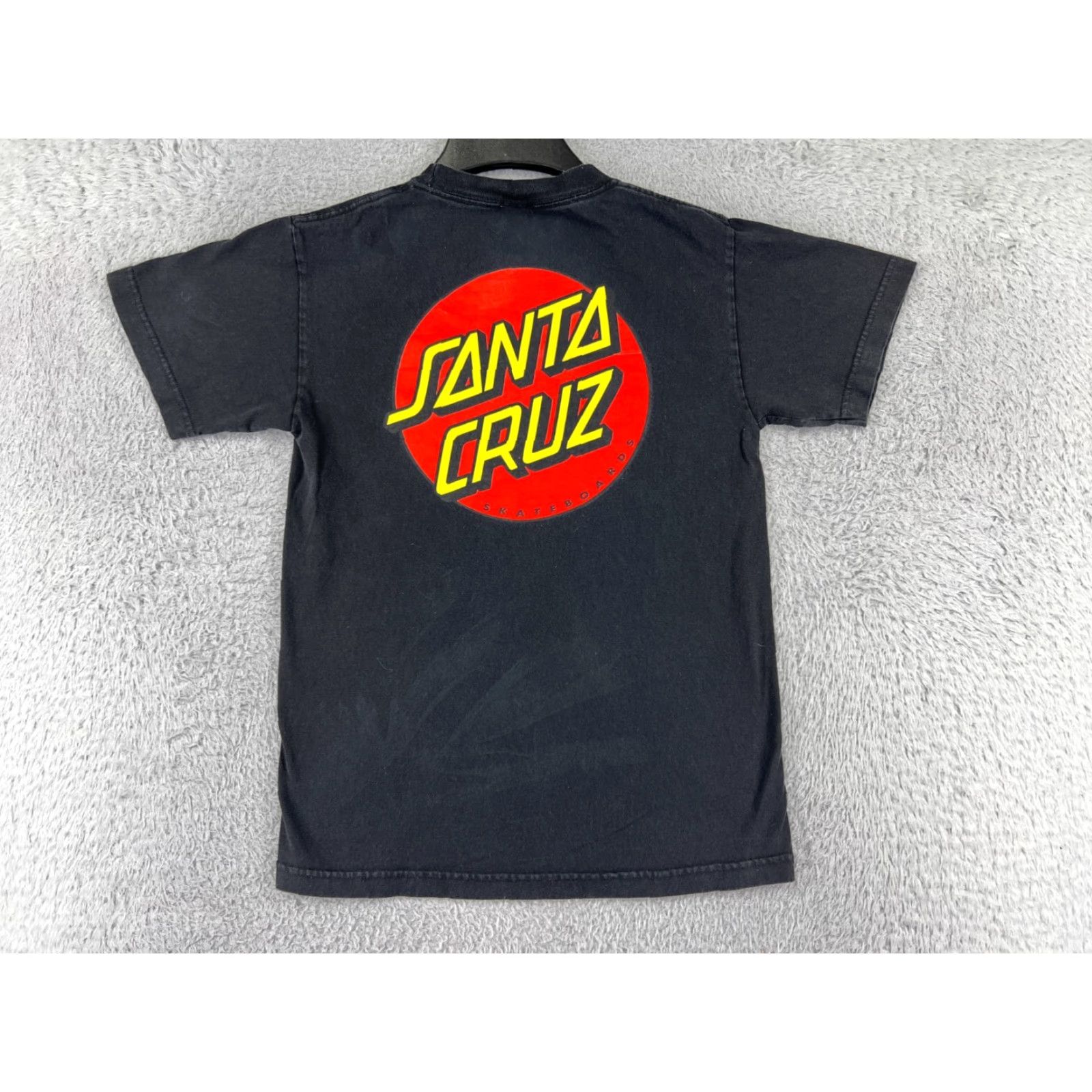 Vintage Santa Cruz Shirt Men M Black Short Sleeve Crew Neck Logo 90s California Graphic Print Vintage No Size US M / EU 48-50 / 2 - 2 Thumbnail