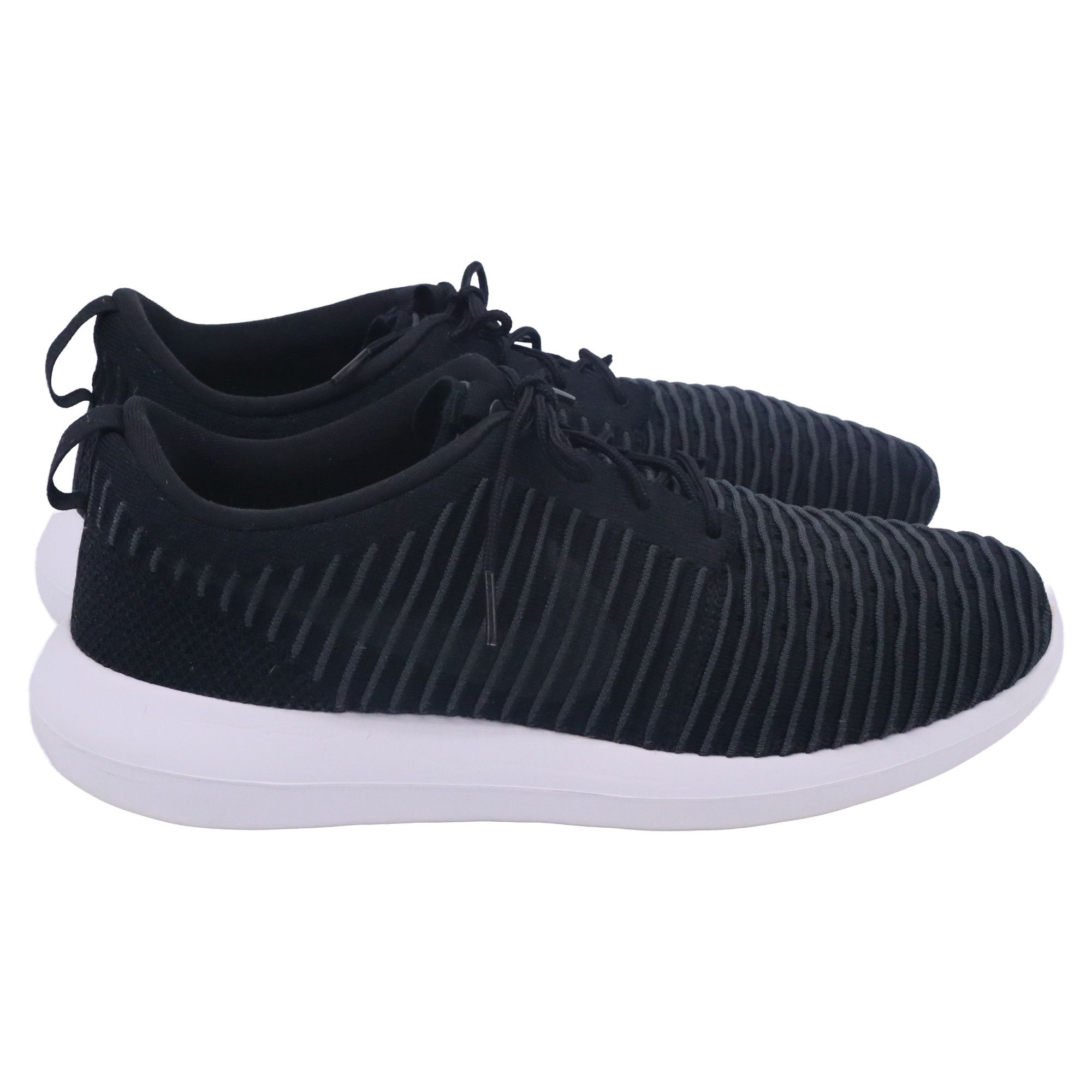 Nike Nike Roshe Two Flyknit Sneakers in Black Nylon Size US 12.5 / EU 45-46 - 1 Thumbnail