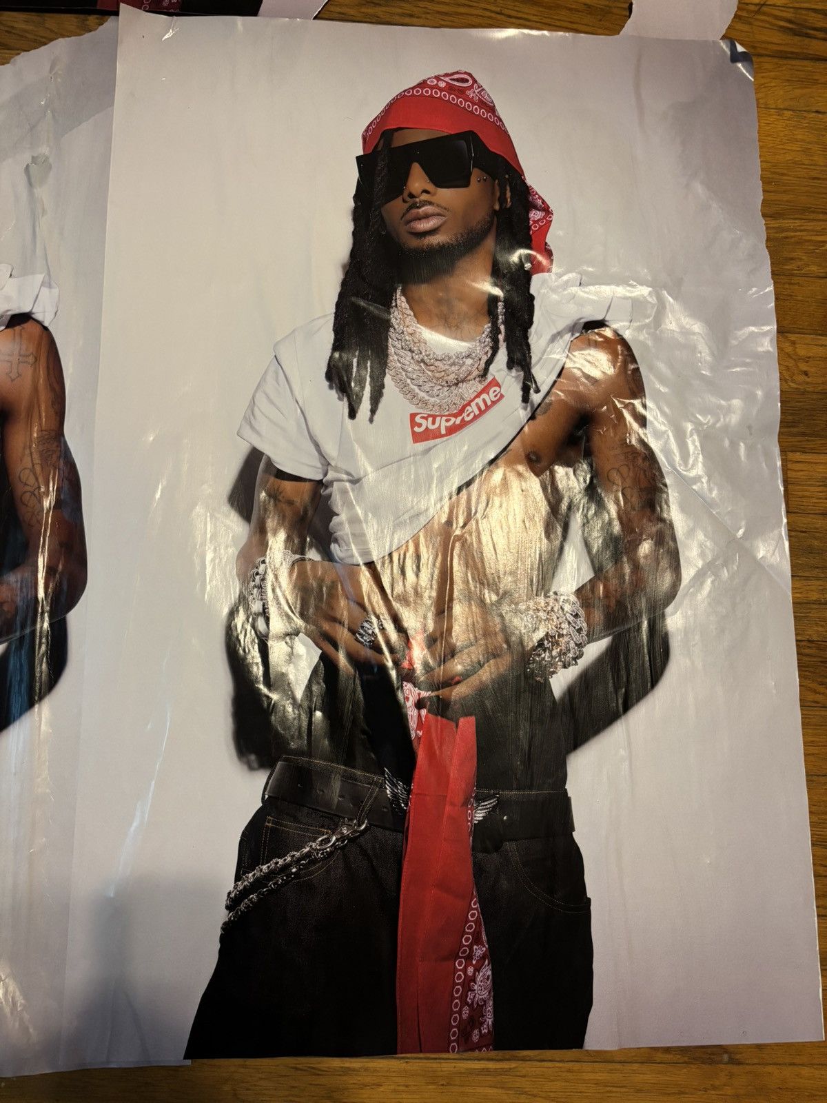 Supreme Three Playboi Carti Supreme Posters Size ONE SIZE - 3 Thumbnail