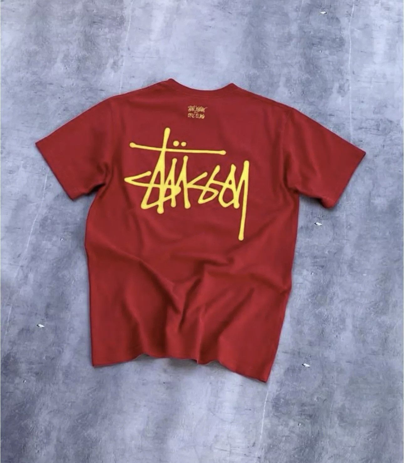 Stussy × Vintage Vintage T Shirt Stussy Eric Elms Built Destroy Size US L / EU 52-54 / 3 - 7 Thumbnail