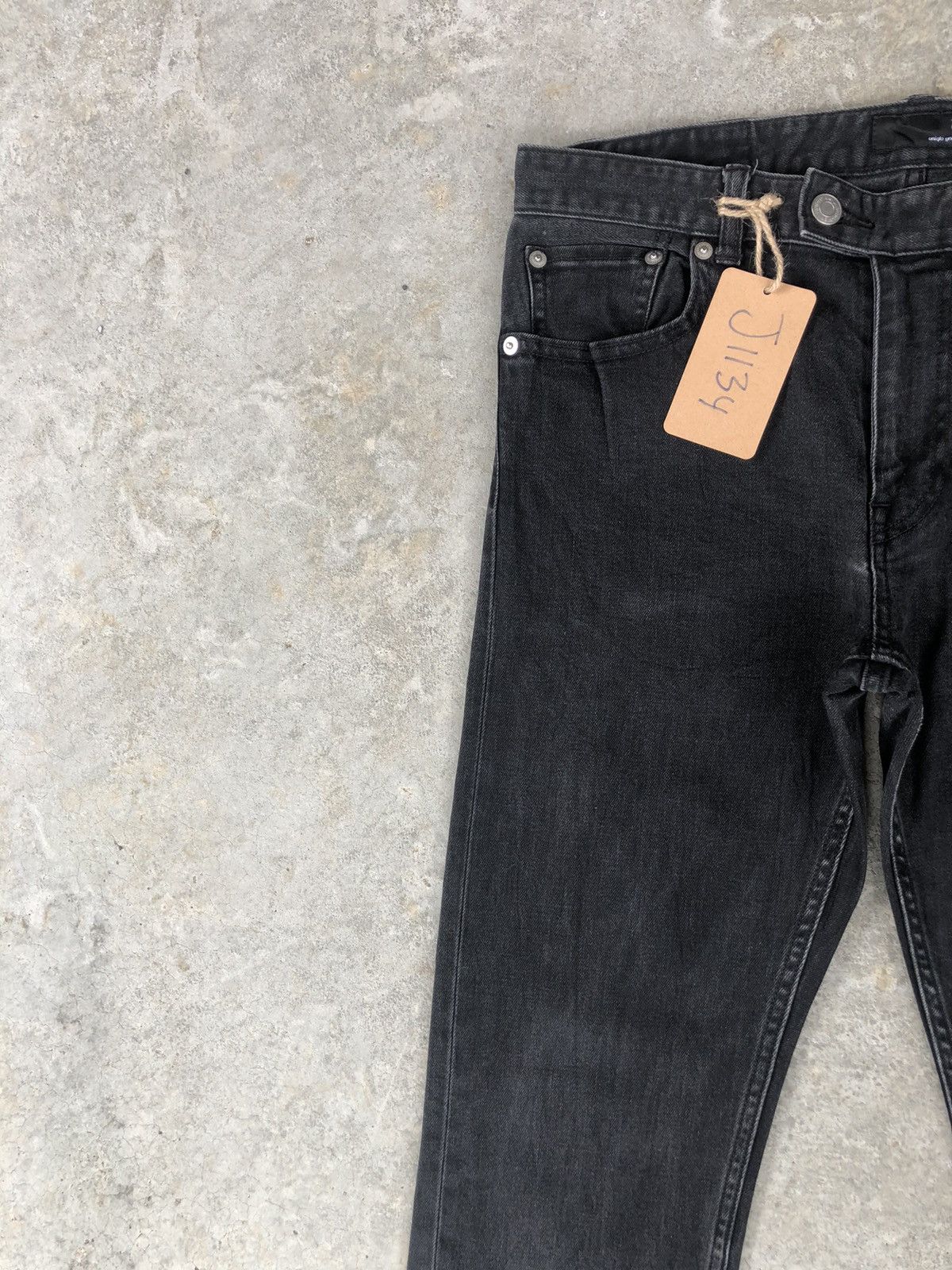 Jun Takahashi Undercover x Uniqlo Skinny Jeans Distressed Size US 31 - 4 Thumbnail