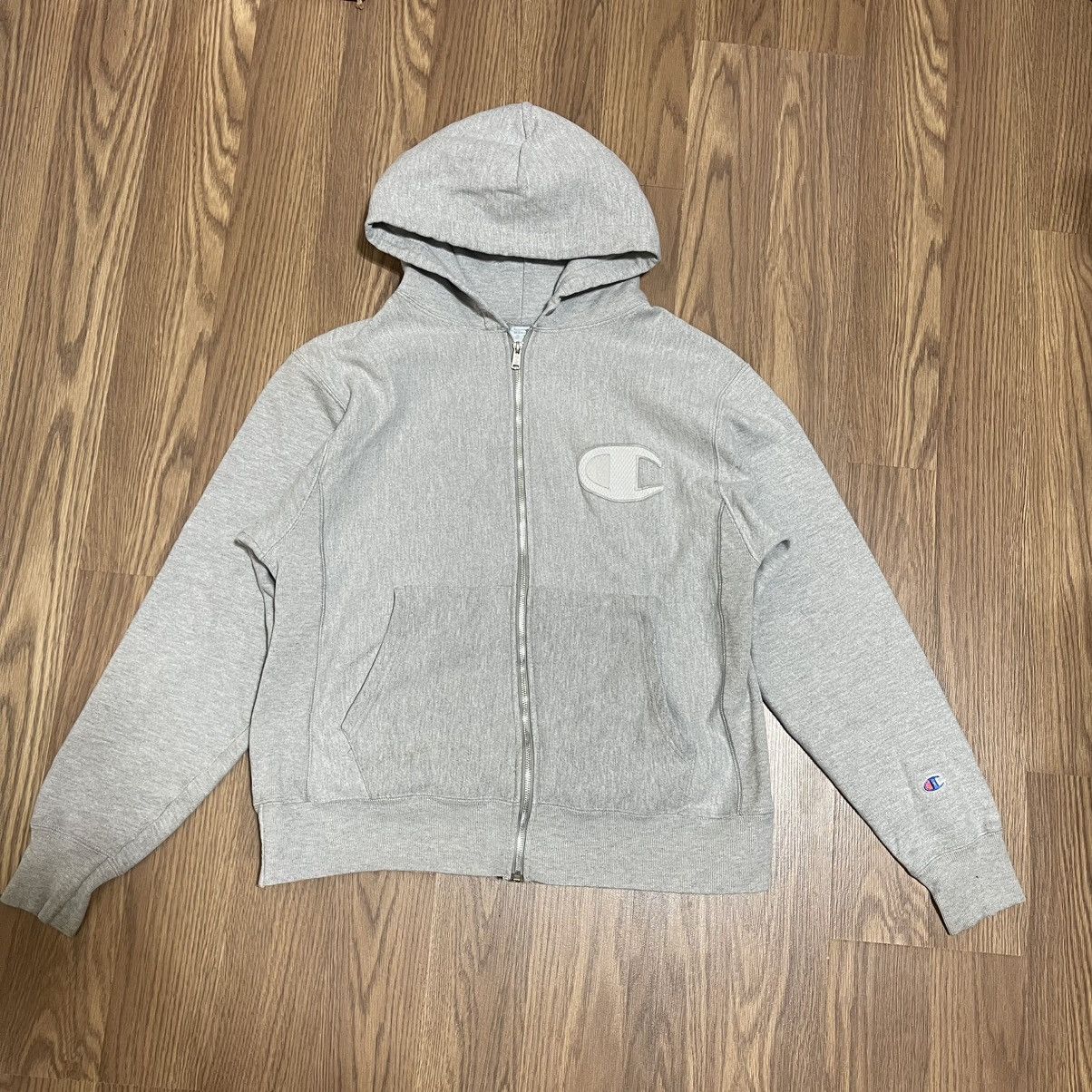 Champion Grey Champion reverse weave zip up hoodie Size US M / EU 48-50 / 2 - 4 Thumbnail