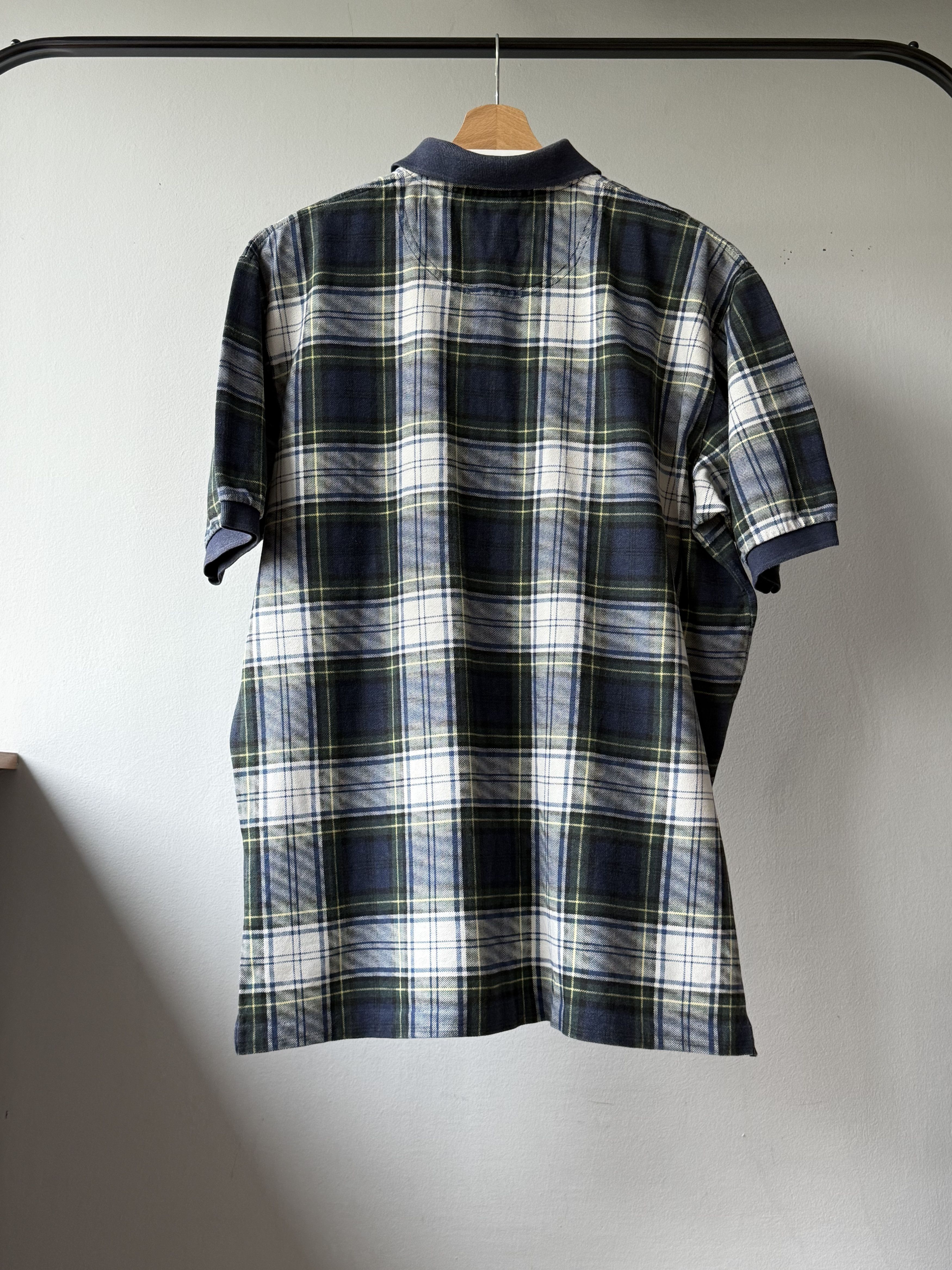 Polo Ralph Lauren Vintage 90s Polo by Ralph Lauren Tartan Plaid Polo Shirt Size US L / EU 52-54 / 3 - 2 Thumbnail