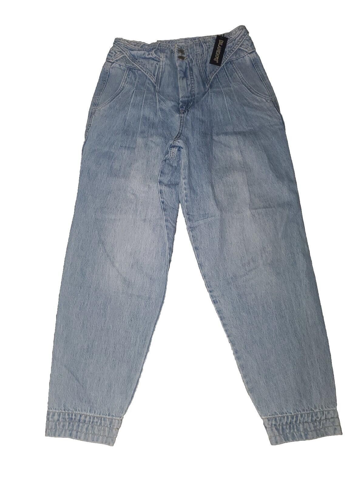 BLANKNYC BLANKNYC Denim Joggers High Waist Cuffed Ankle Size 28 Size 28" / US 6 / IT 42 - 1 Thumbnail