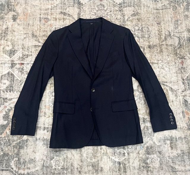 J.Crew NWOT J.Crew Ludlow Two-Piece Suit – Navy – Worsted Cotton Size 36S - 1 Thumbnail