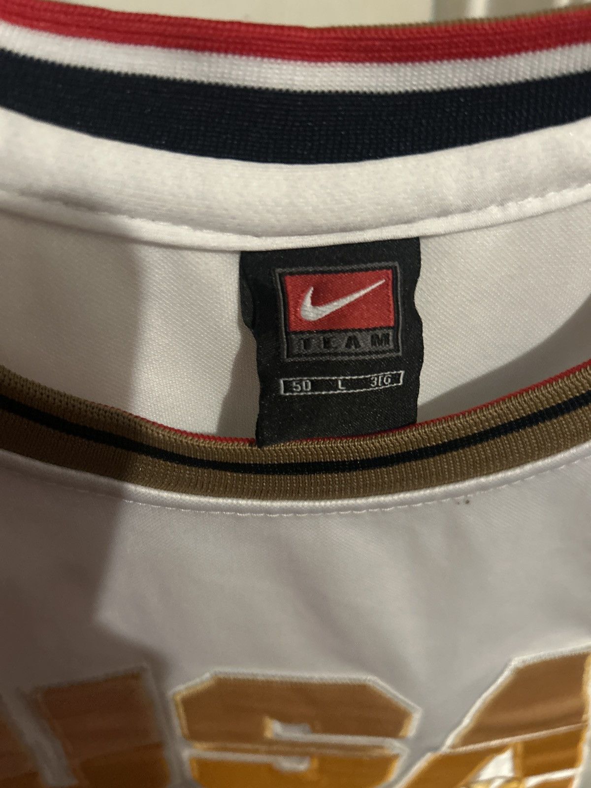 Nike Jordan Gold Olympic Jersey L Size US L / EU 52-54 / 3 - 3 Thumbnail