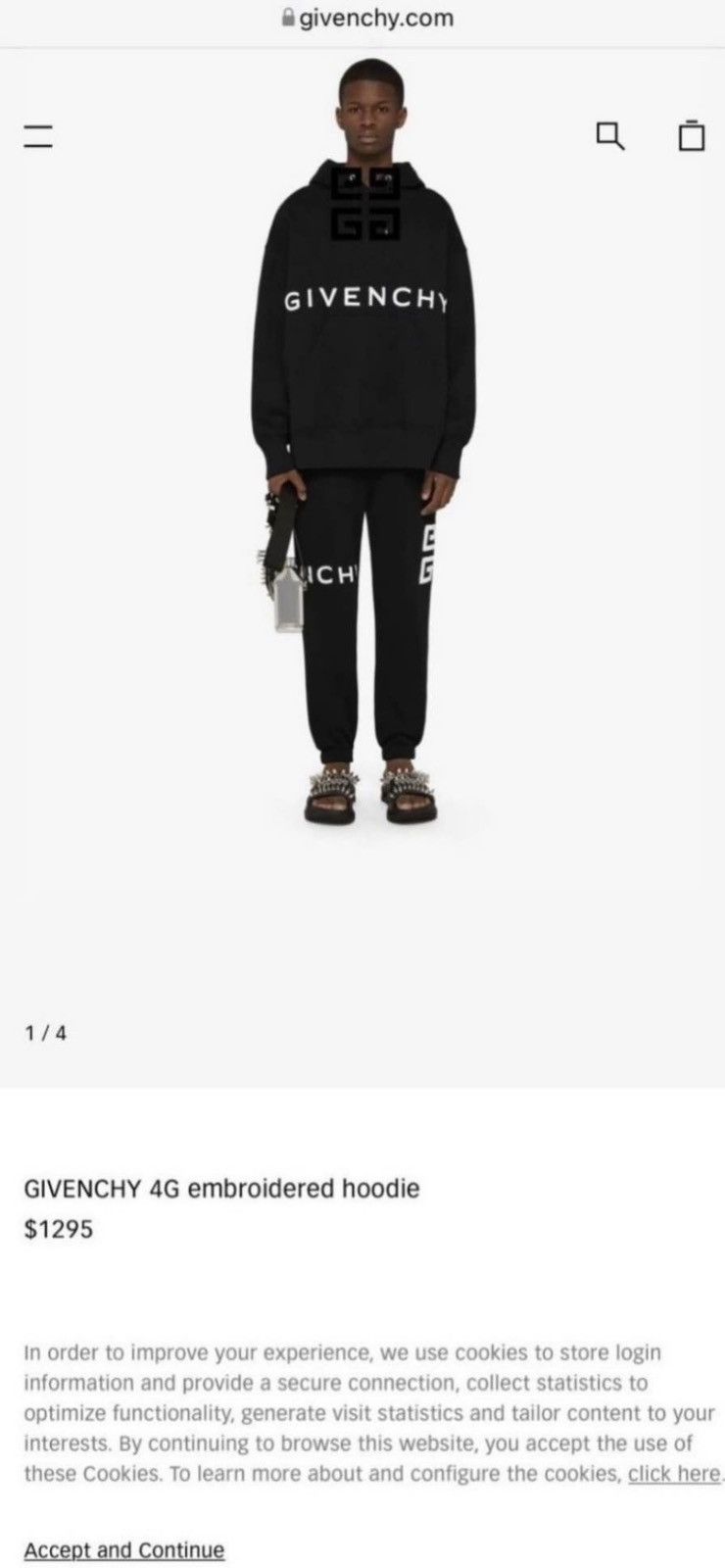 Givenchy (Limited Edition) Authentic Givenchy Hoodie Size US M / EU 48-50 / 2 - 4 Thumbnail