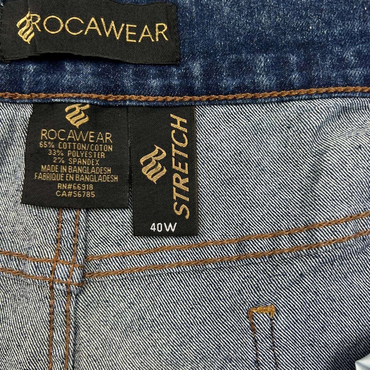 Rocawear Rocawear Shorts Men 40W Moto Jeans Stretch Denim Pockets Y2K Size US 40 / EU 56 - 9 Thumbnail