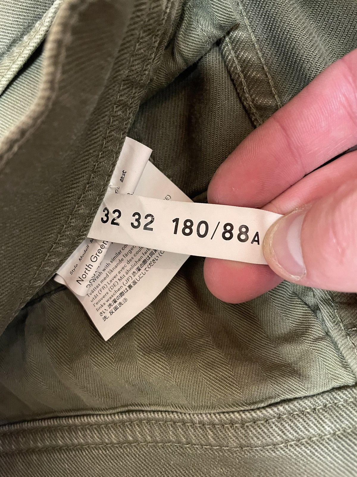 Acne Studios Acne Studios Blå Konst Denim Green Pants Size US 32 / EU 48 - 6 Thumbnail