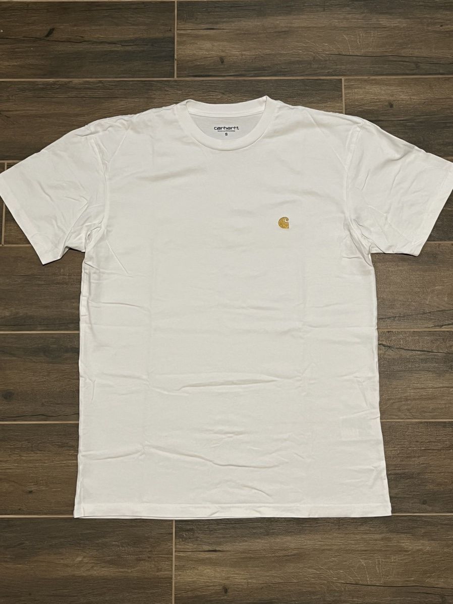 Carhartt × Japanese Brand × Vintage Carhartt Heavy Blank Loose Fit Heavy Work Tee Shirt Size US S / EU 44-46 / 1 - 1 Thumbnail
