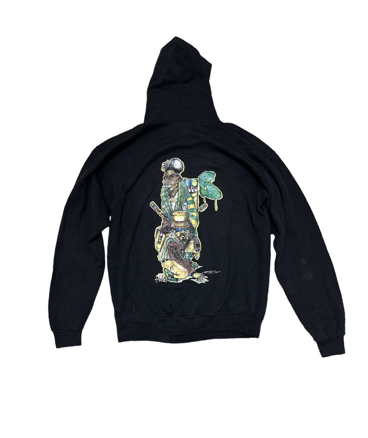 Band Tees × Rap Tees × Vintage Vintage 90’s Conart Hoodies Big Logo Design Rap band Size US L / EU 52-54 / 3 - 2 Thumbnail