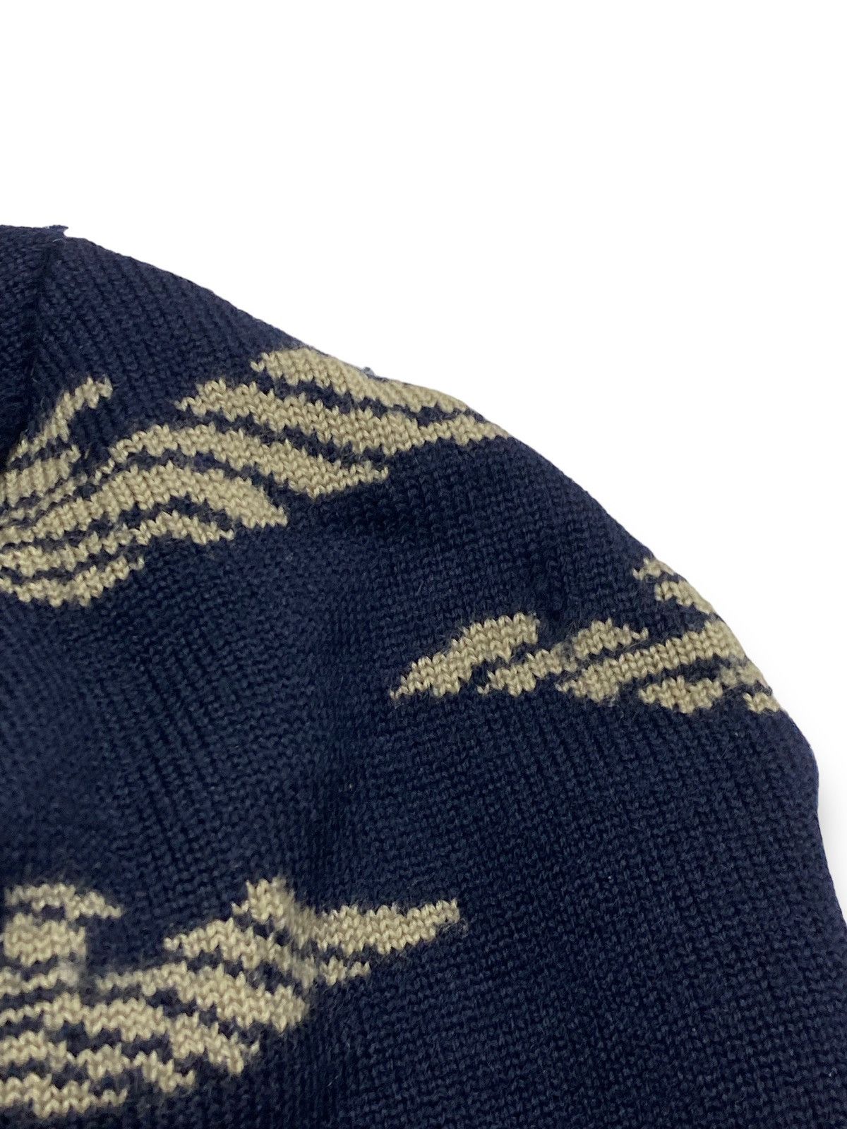 Armani Vintage ARMANI Reversible Hat Monogram Overprint Pattern Size ONE SIZE - 5 Thumbnail