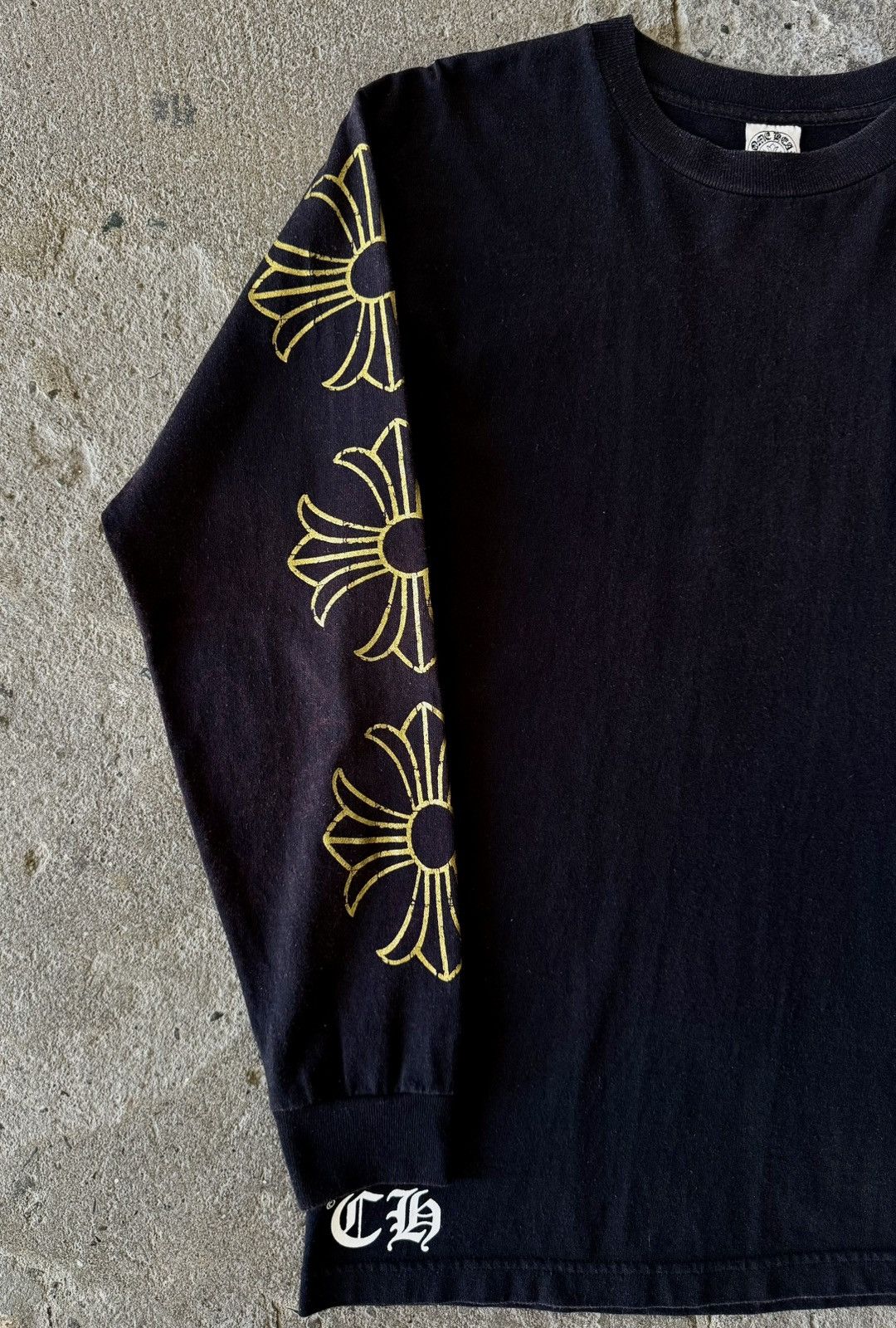 Chrome Hearts Vintage Chrome Hearts - Horse Shoe - Long Sleeve Size US M / EU 48-50 / 2 - 10 Thumbnail