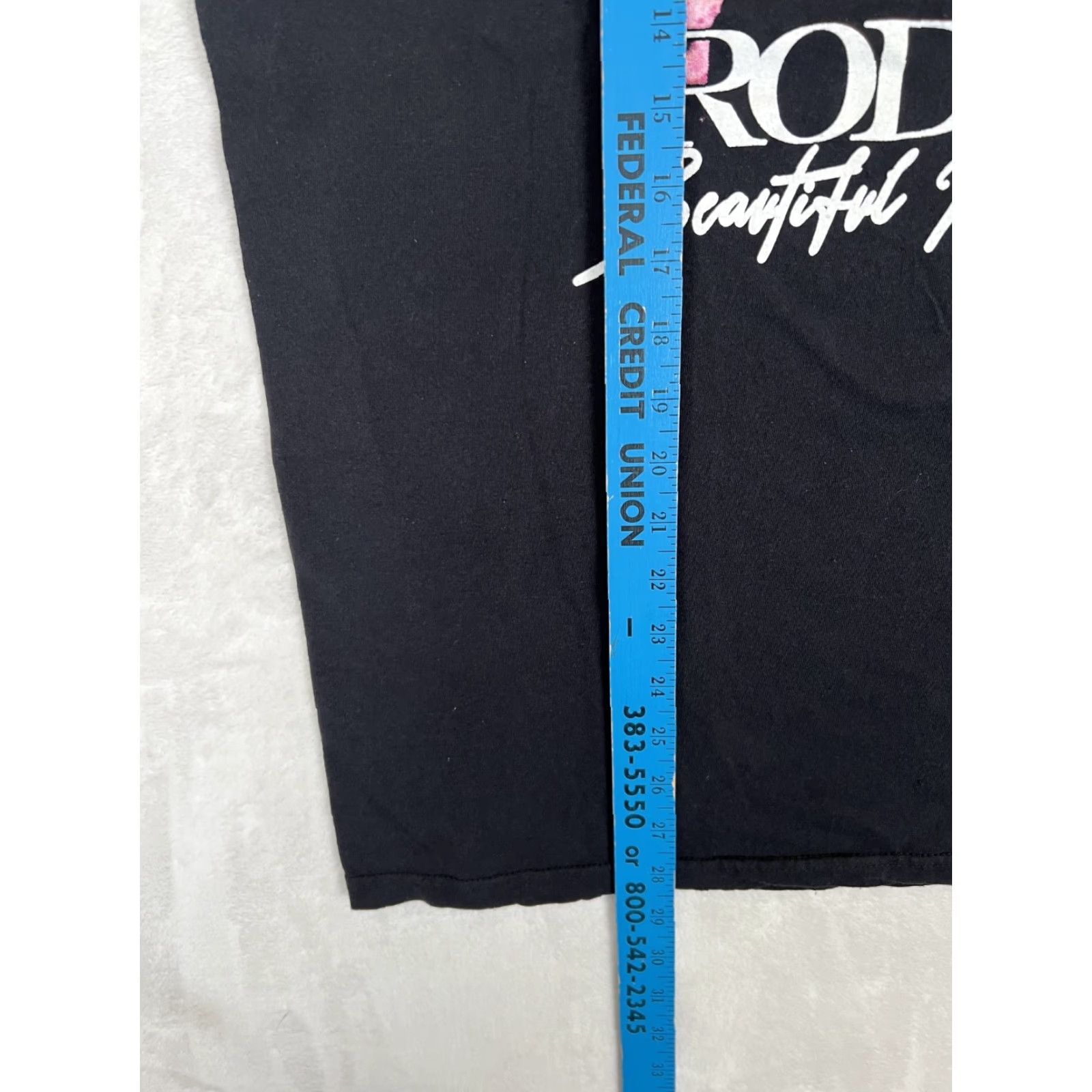 Gildan Rod Wave Beautiful Mind Tour T-Shirt Black 2XL Gildan 5000 Short Sleeve Crew Neck Men Music Shirt Size US XXL / EU 58 / 5 - 6 Thumbnail