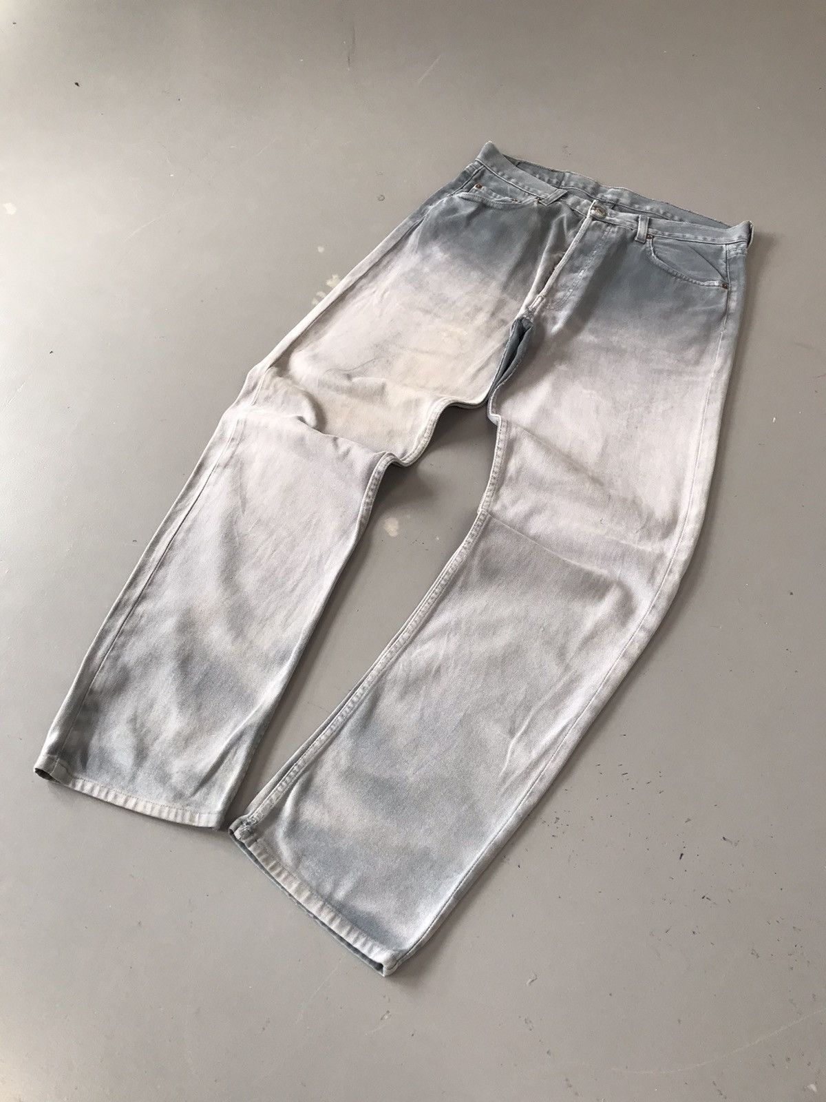 Levi's Vintage Levi’s 501 Sun fade rare denim Size US 32 / EU 48 - 2 Thumbnail