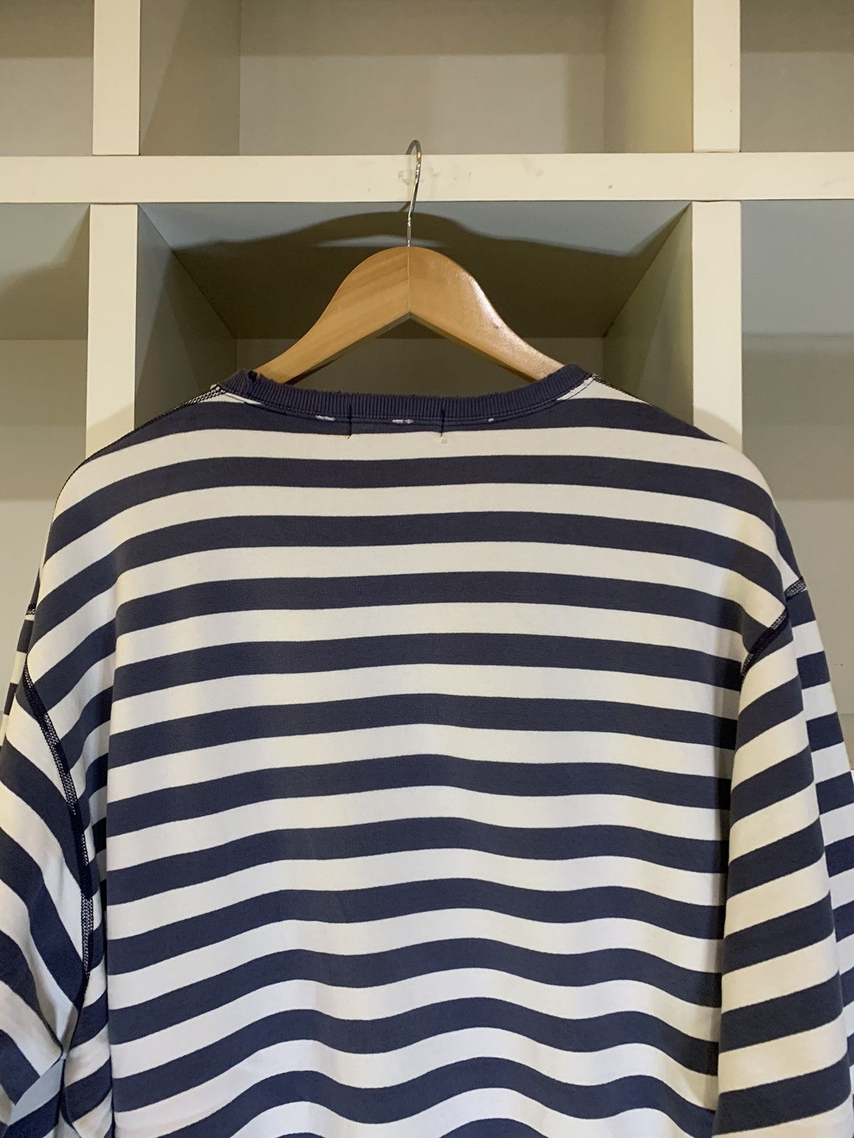 Vintage VINTAGE POLO RALPH LAUREN STRIPE SWEATER Size US L / EU 52-54 / 3 - 9 Thumbnail
