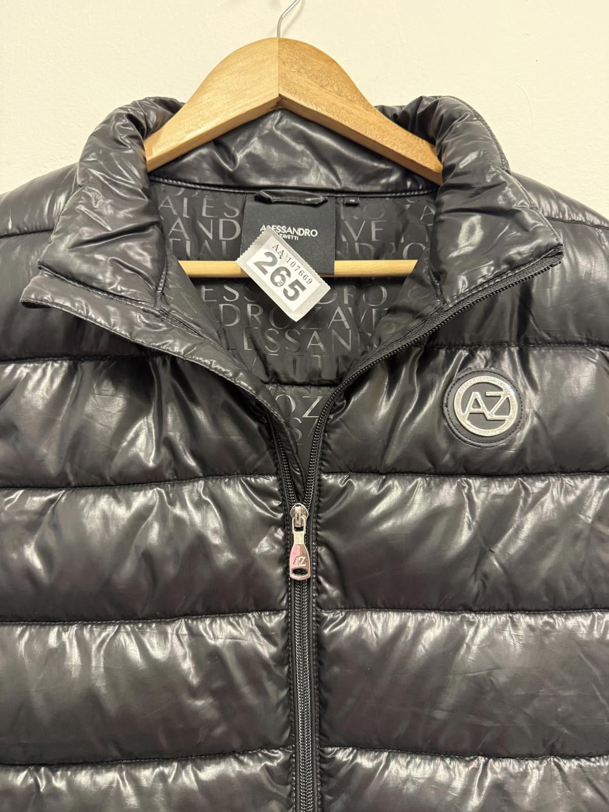 Other Alessandro Zavetti Men's Black Quilted Vest Size US M / EU 48-50 / 2 - 4 Thumbnail