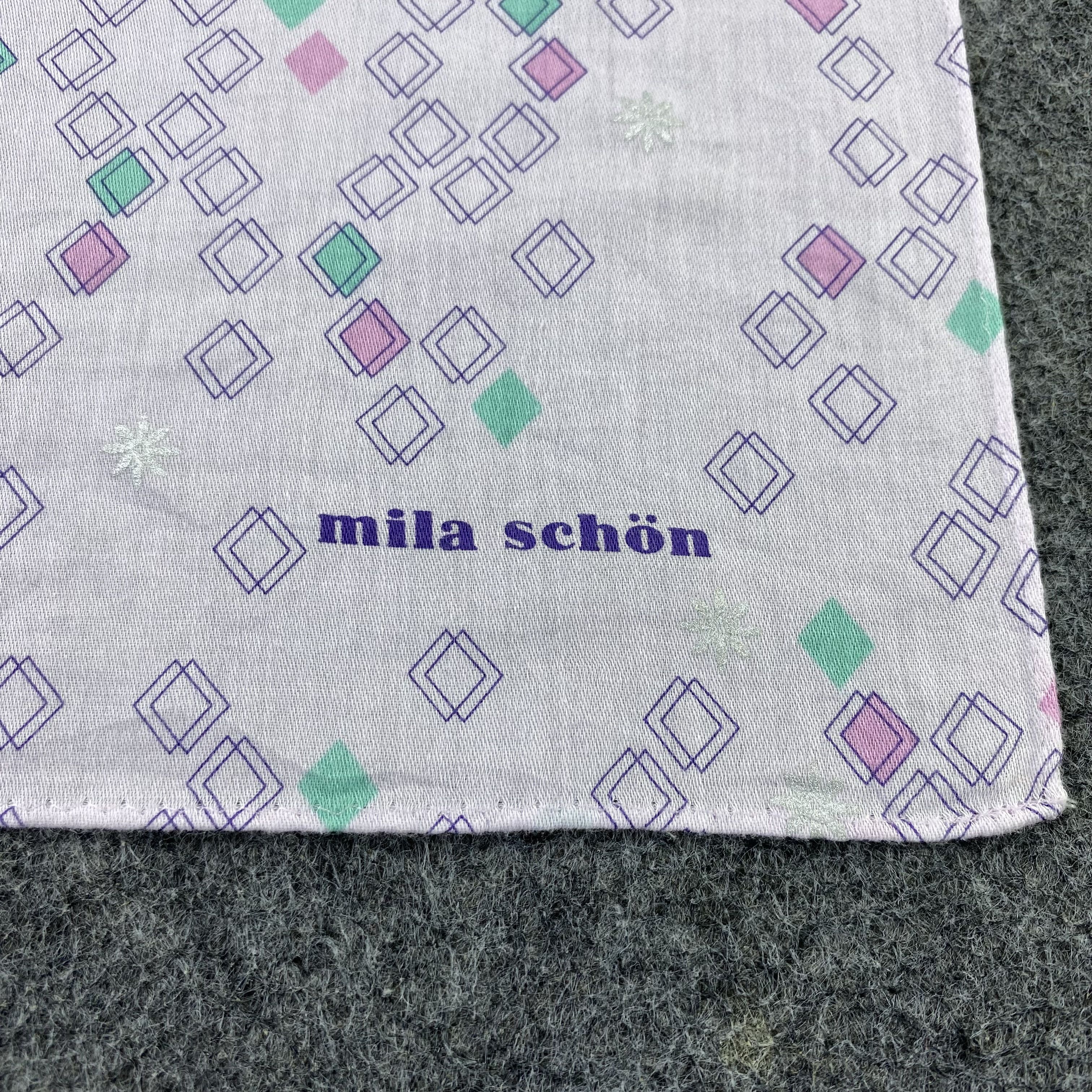 Mila Schon Mila Schon Handkerchief Neckerchief Bandana-B1585 Size ONE SIZE - 6 Thumbnail