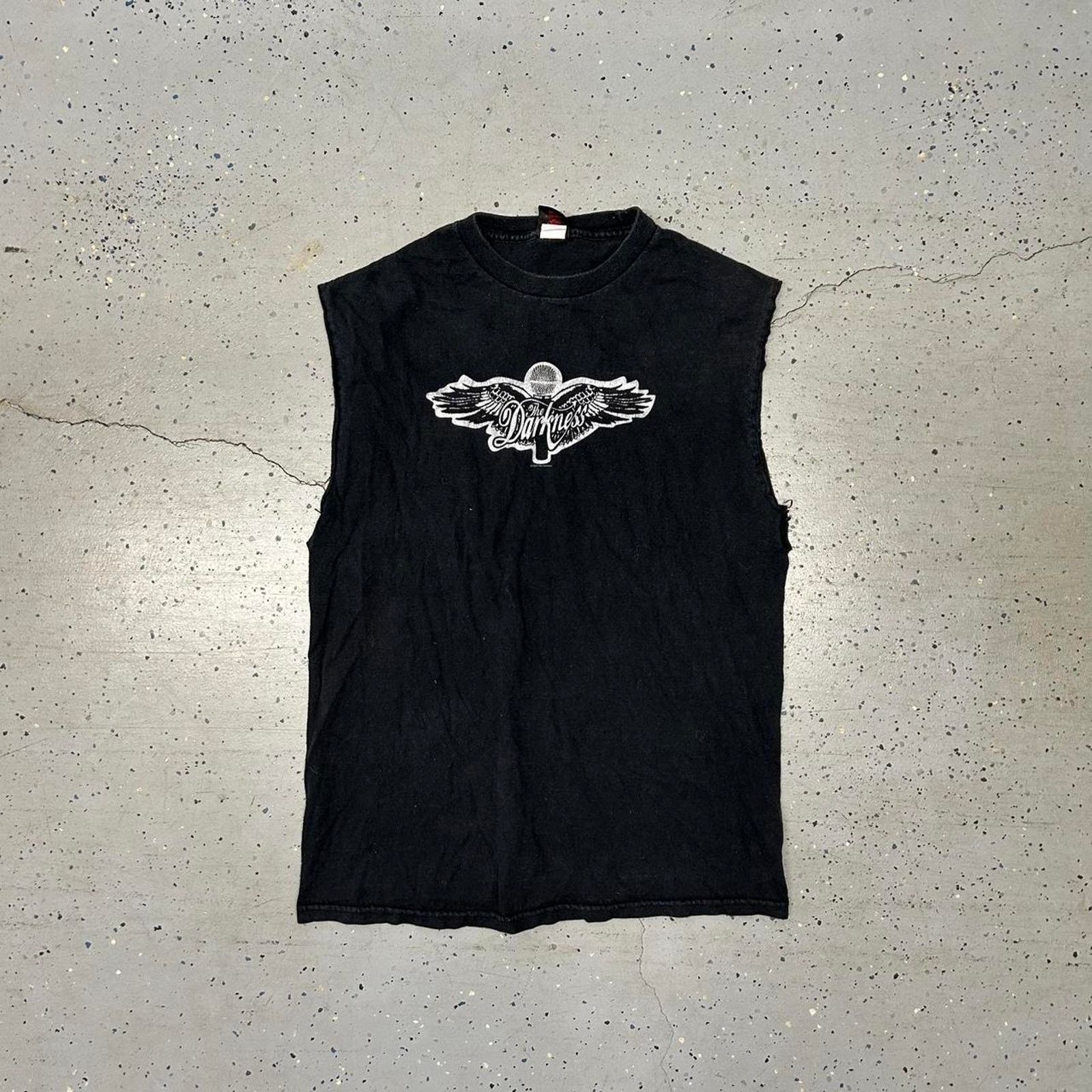Other 2004 The Darkeness Cut Off T-Shirt Size M / US 6-8 / IT 42-44 - 1 Thumbnail