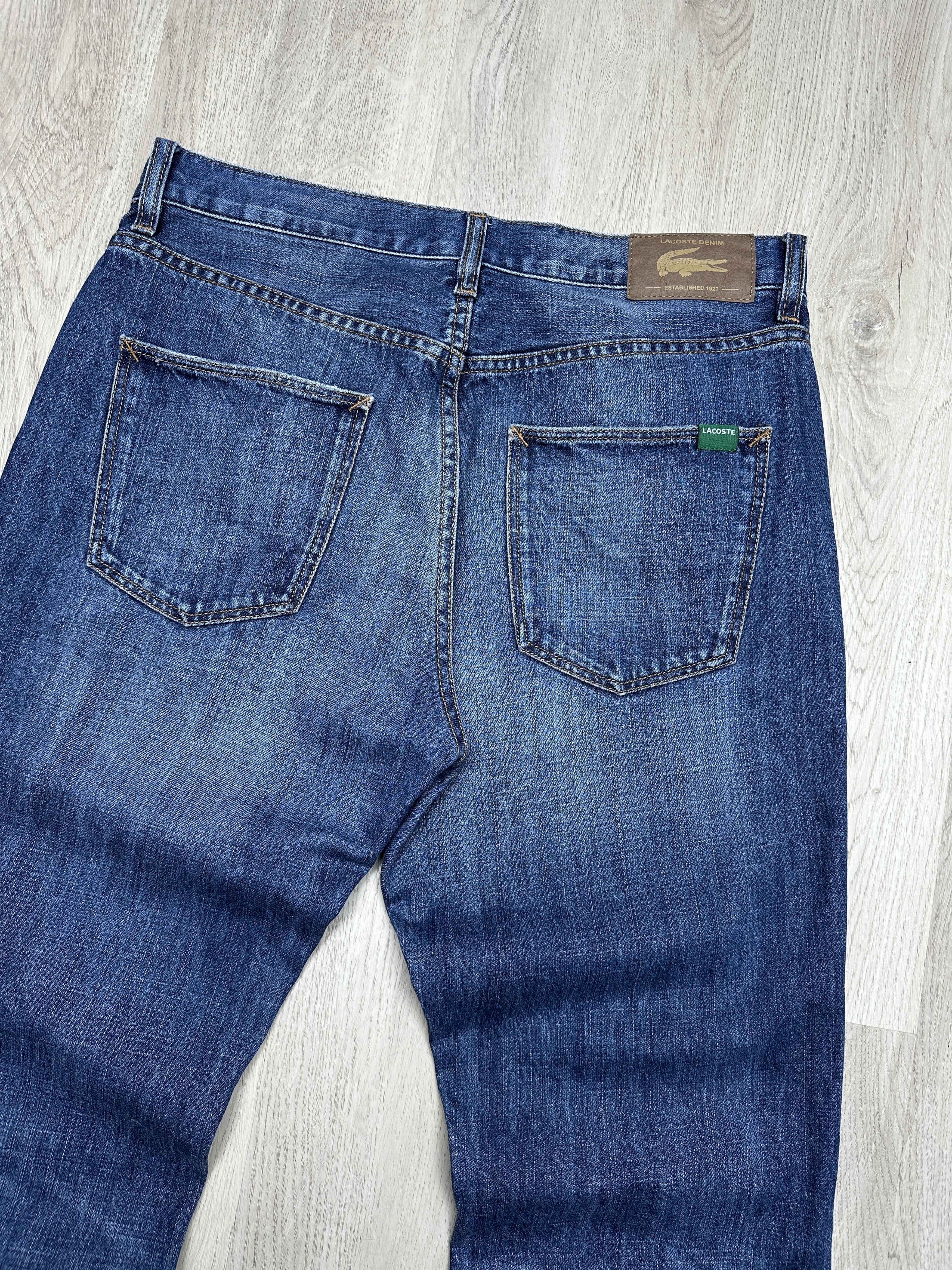 Lacoste Lacoste Vintage Mens Denim Pants Jeans Size US 32 / EU 48 - 8 Thumbnail