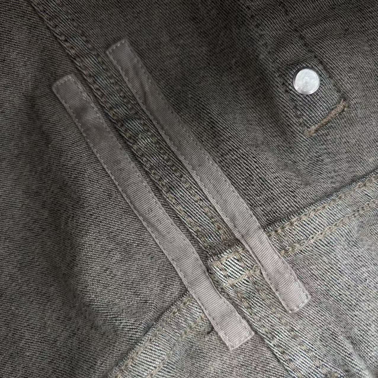 Rick Owens Rick Owens Waxed Tyrone Cut Reconstructed Denim “SAMPLE” Size US 34 / EU 50 - 7 Thumbnail