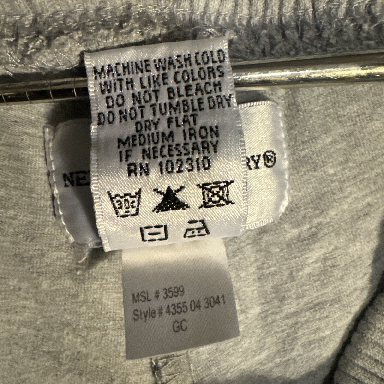 Other NYL New York Laundry Skort Women's PM Gray Cotton Poly Elast Size 27" / US 4 / IT 40 - 5 Thumbnail