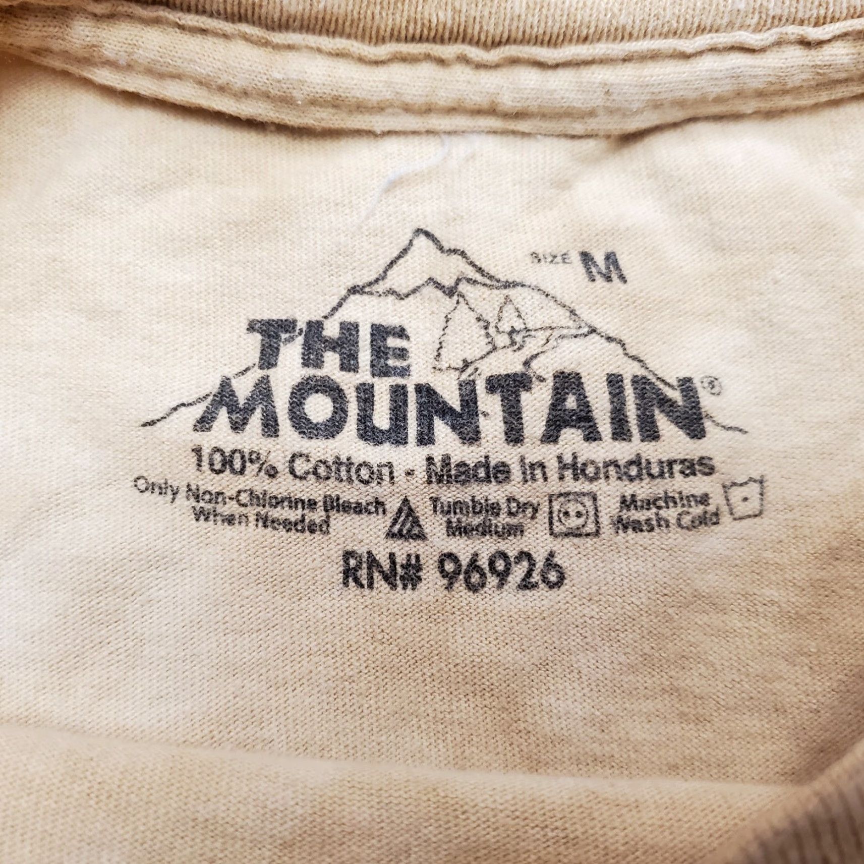 The Mountain The Mountain Shirt Mens Medium Yellow Tie Dye Dog Face Short Sleeve Casual 96926 Size US M / EU 48-50 / 2 - 3 Thumbnail