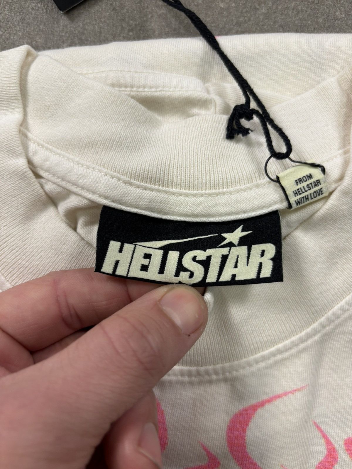 HELLSTAR Hellstar Like Us, Beat Us T-Shirt, White Size US M / EU 48-50 / 2 - 7 Thumbnail