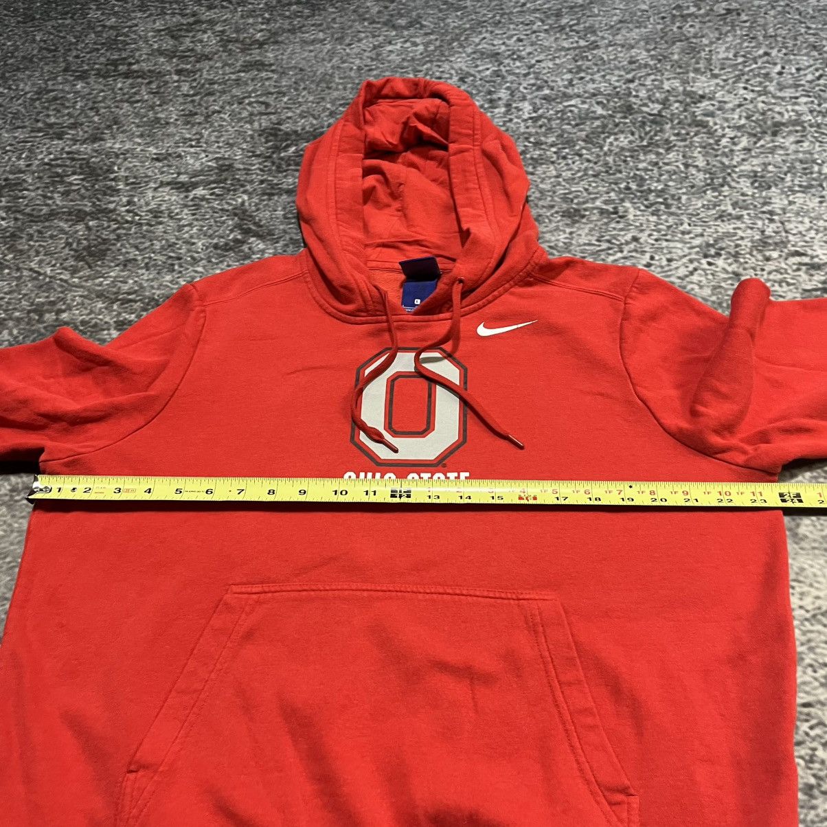 Nike Nike Ohio State University Buckeyes Swoosh Hoodie Sweatshirt Size US L / EU 52-54 / 3 - 8 Thumbnail