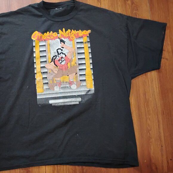 Band Tees Vintage Hatchet Gear Anybody Killa Ghetto Neighbor T-Shirt Size US XXL / EU 58 / 5 - 3 Thumbnail