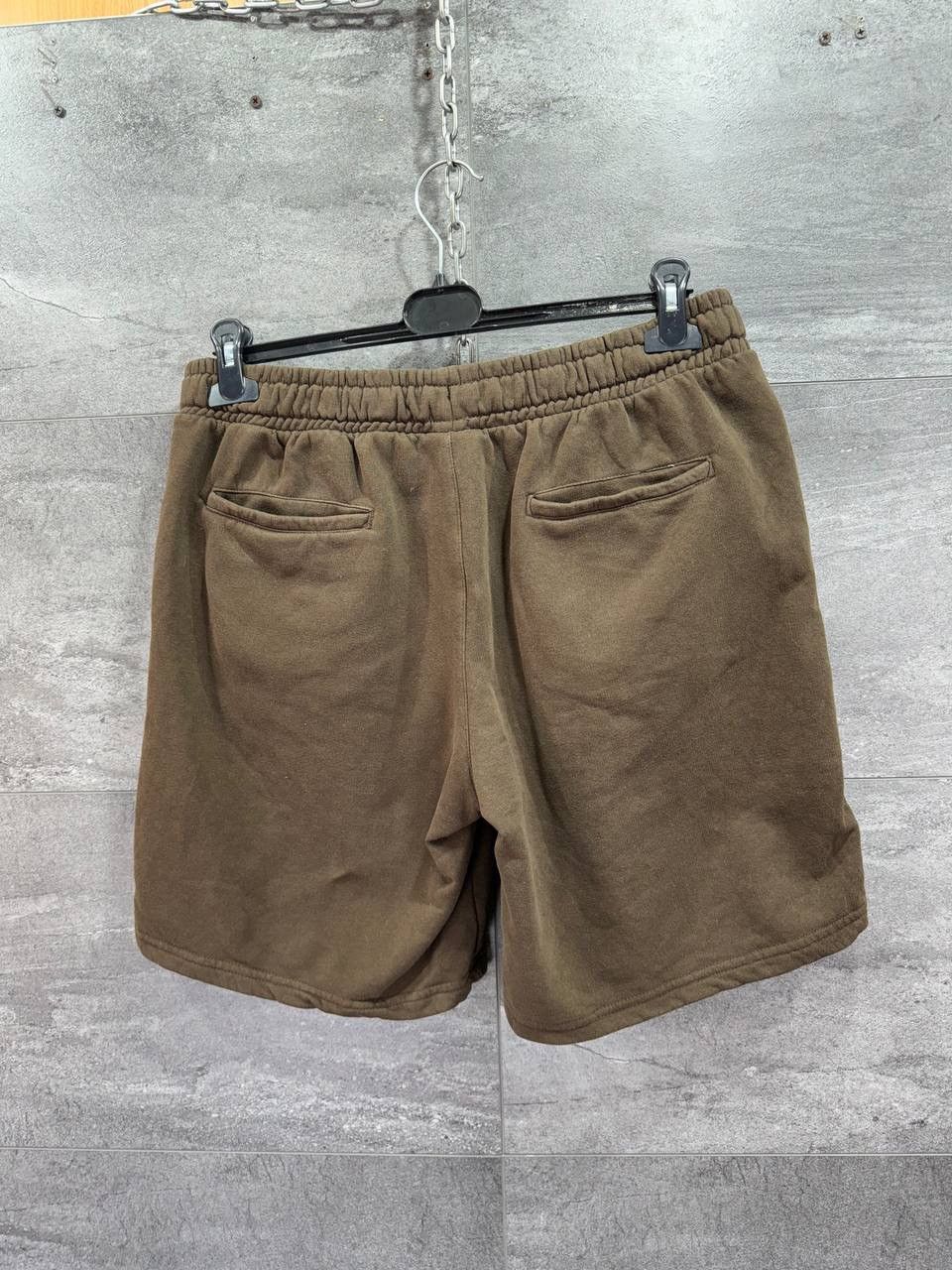 Folk Folk Flat Cotton Casual Mens Brown Shorts Size US 34 / EU 50 - 7 Thumbnail