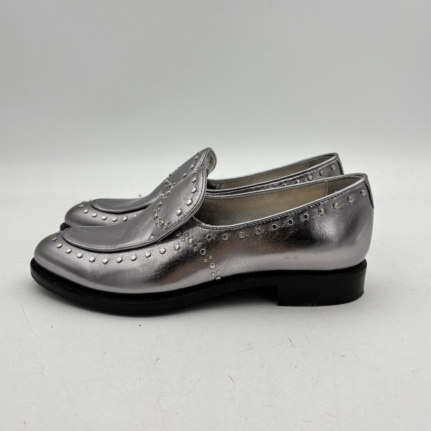 Other The Office of Angela Scott Miss Cecilia Studded Loafers 36 Size US 6 / IT 36 - 5 Thumbnail