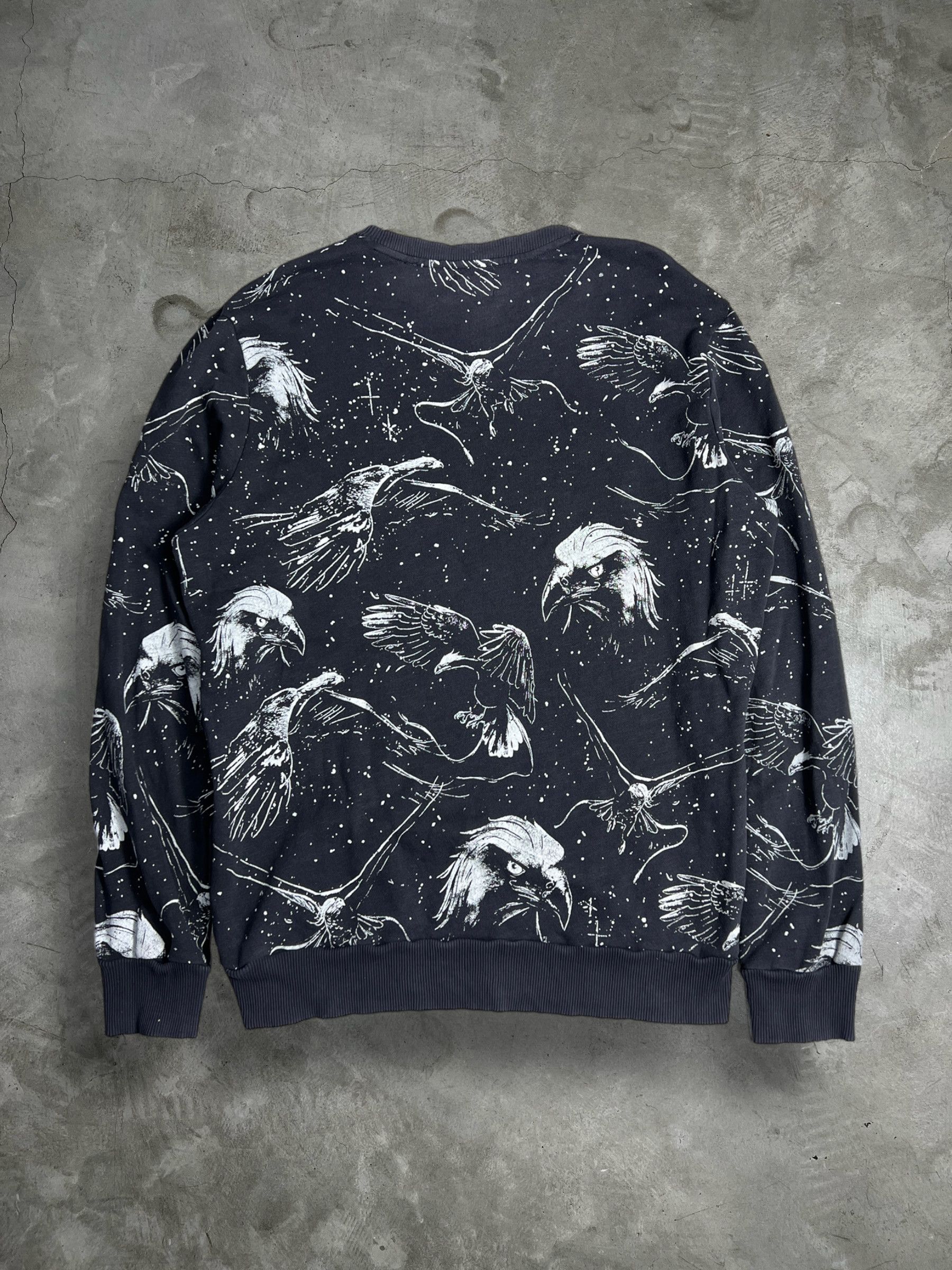 Diesel Y2K Diesel Superior All Over Printed Sweatshirt (XL) JK392 Size US XL / EU 56 / 4 - 3 Thumbnail