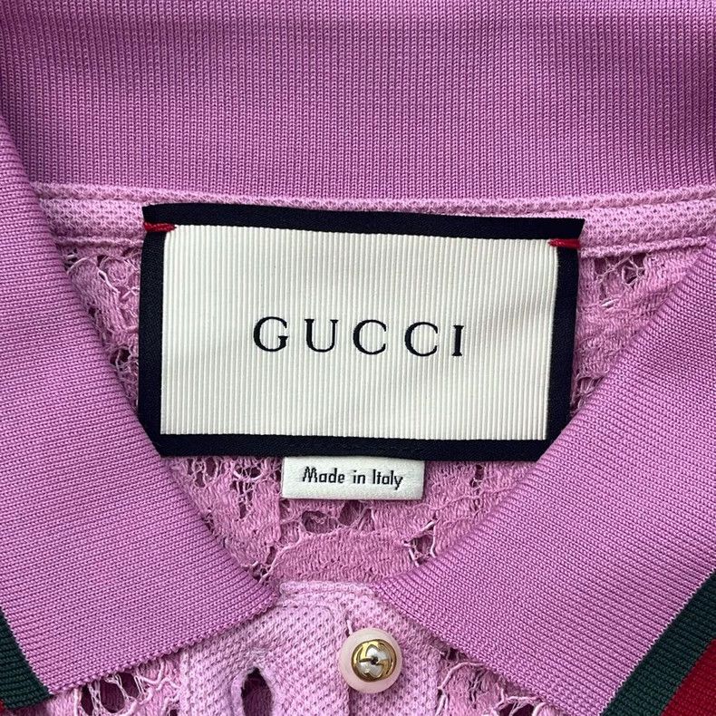 Gucci Gucci Lace embroidered short sleeves 2503-Nextarrow Size US M / EU 48-50 / 2 - 6 Thumbnail