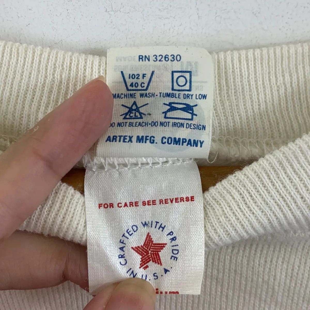 Vintage Vintage 70’ ARTEX UCLA California University Sweatshirt Size M / US 6-8 / IT 42-44 - 5 Thumbnail