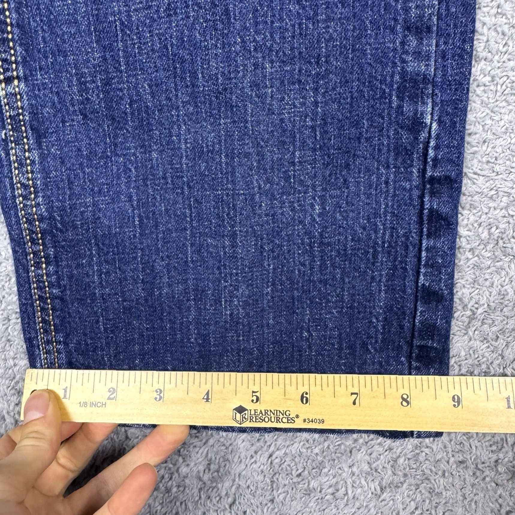 Wrangler Wrangler Retro Jeans Mens 34x32 Relaxed Boot Jeans Cowboy Western Denim Dark Blue 5-Pocket Mens Size US 34 / EU 50 - 7 Thumbnail