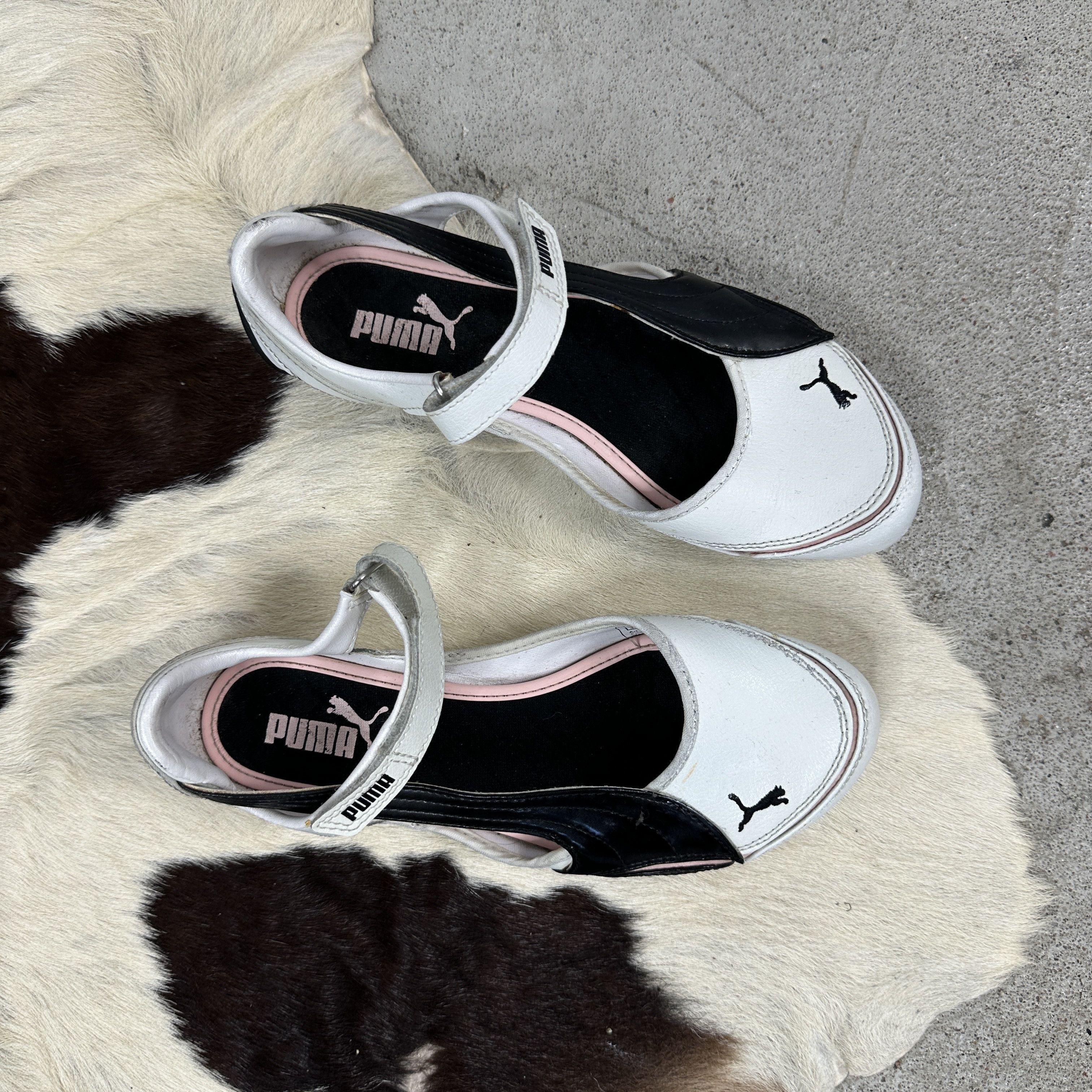 Puma × Vintage Vintage Sportswear Speed Princess Cut Out Puma Ballet Flats Size US 6 / IT 36 - 3 Thumbnail
