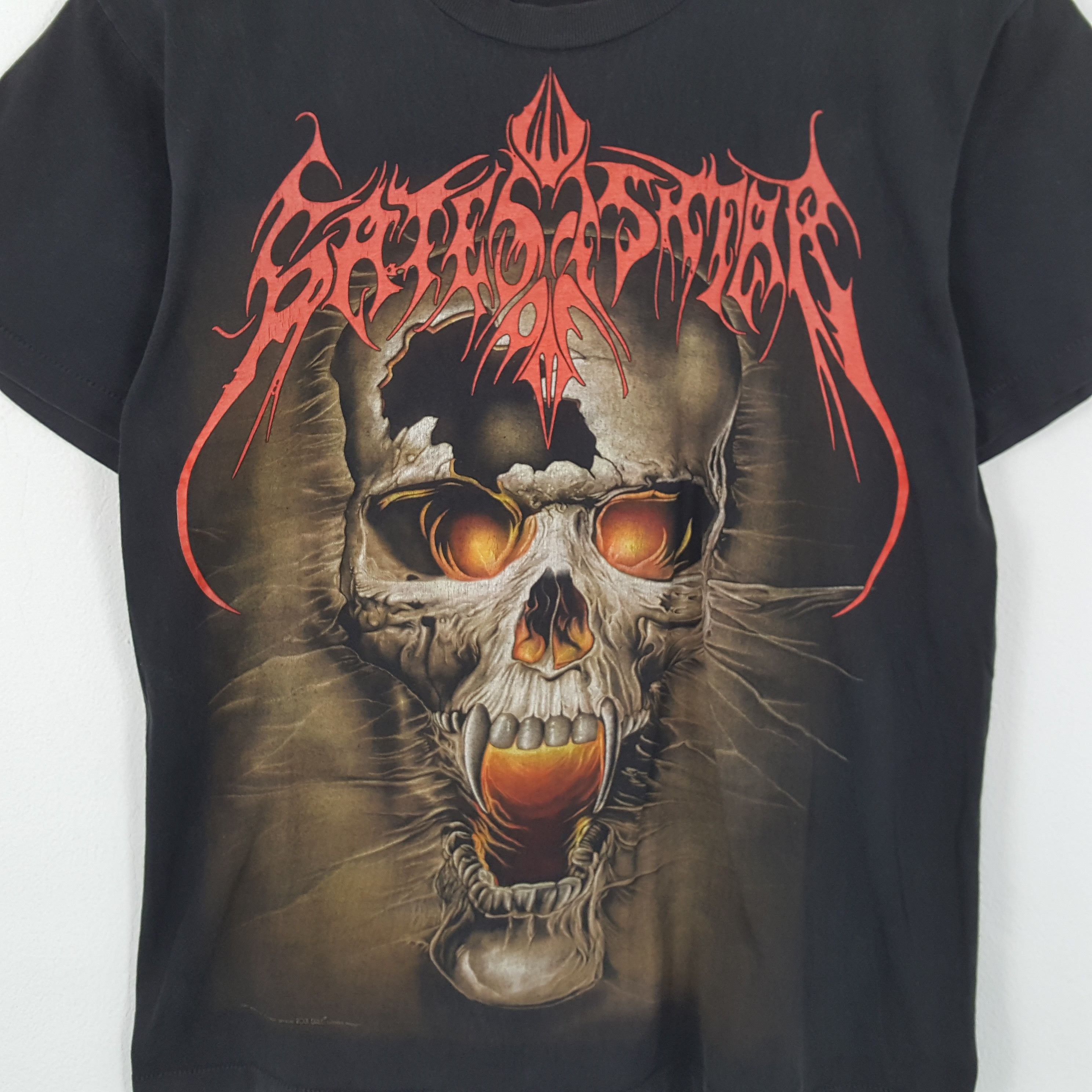 Band Tees × Vintage Vintage GATES OF ISHTAR Swedish Death Metal Band T-Shirts Size US L / EU 52-54 / 3 - 2 Thumbnail