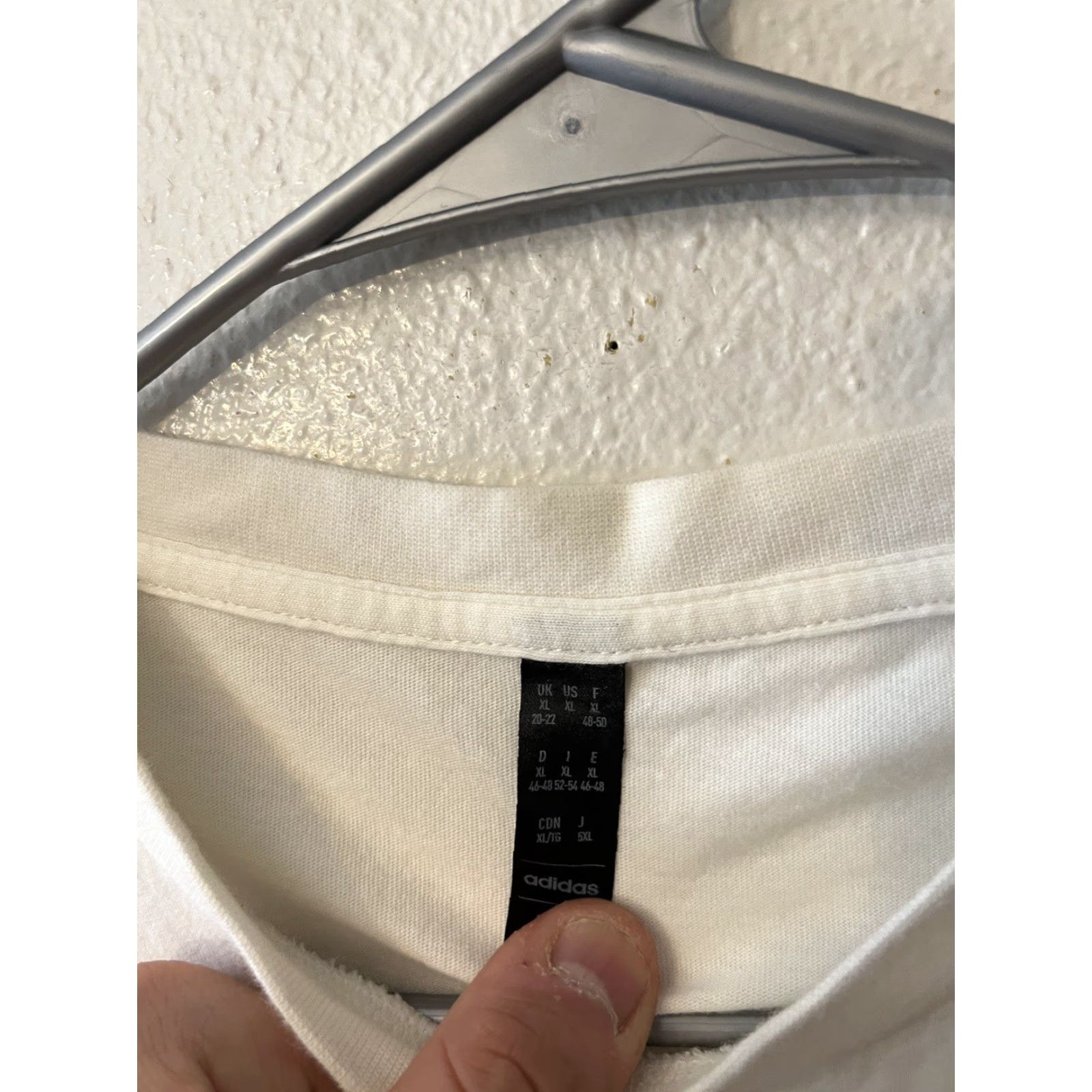 Adidas Adidas Women's T-Shirt XL Activewear Short Sleeve White Crew Neck Size XL / US 12-14 / IT 48-50 - 3 Thumbnail