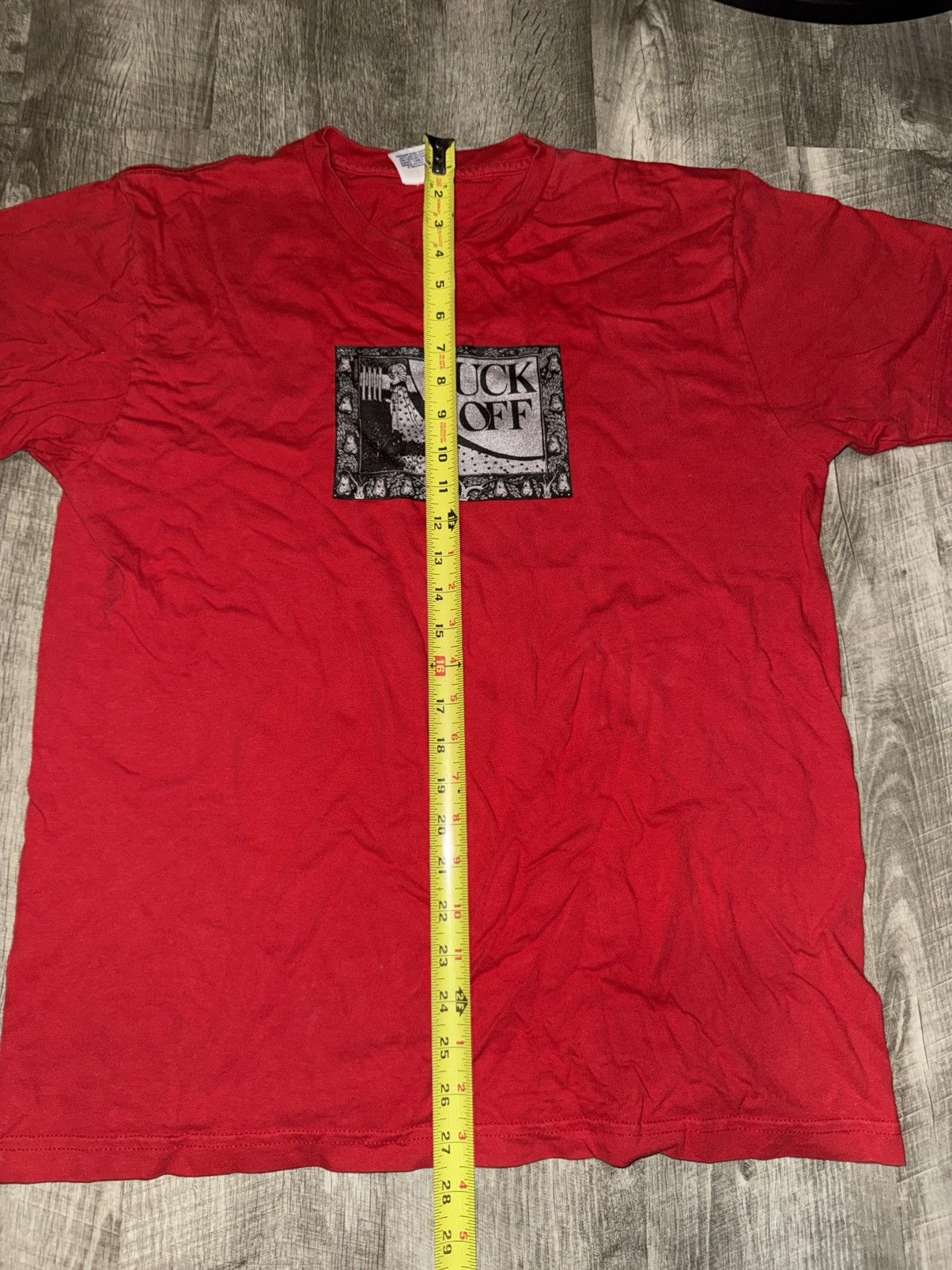 Supreme Supreme "Fuck Off" T Size US L / EU 52-54 / 3 - 8 Thumbnail