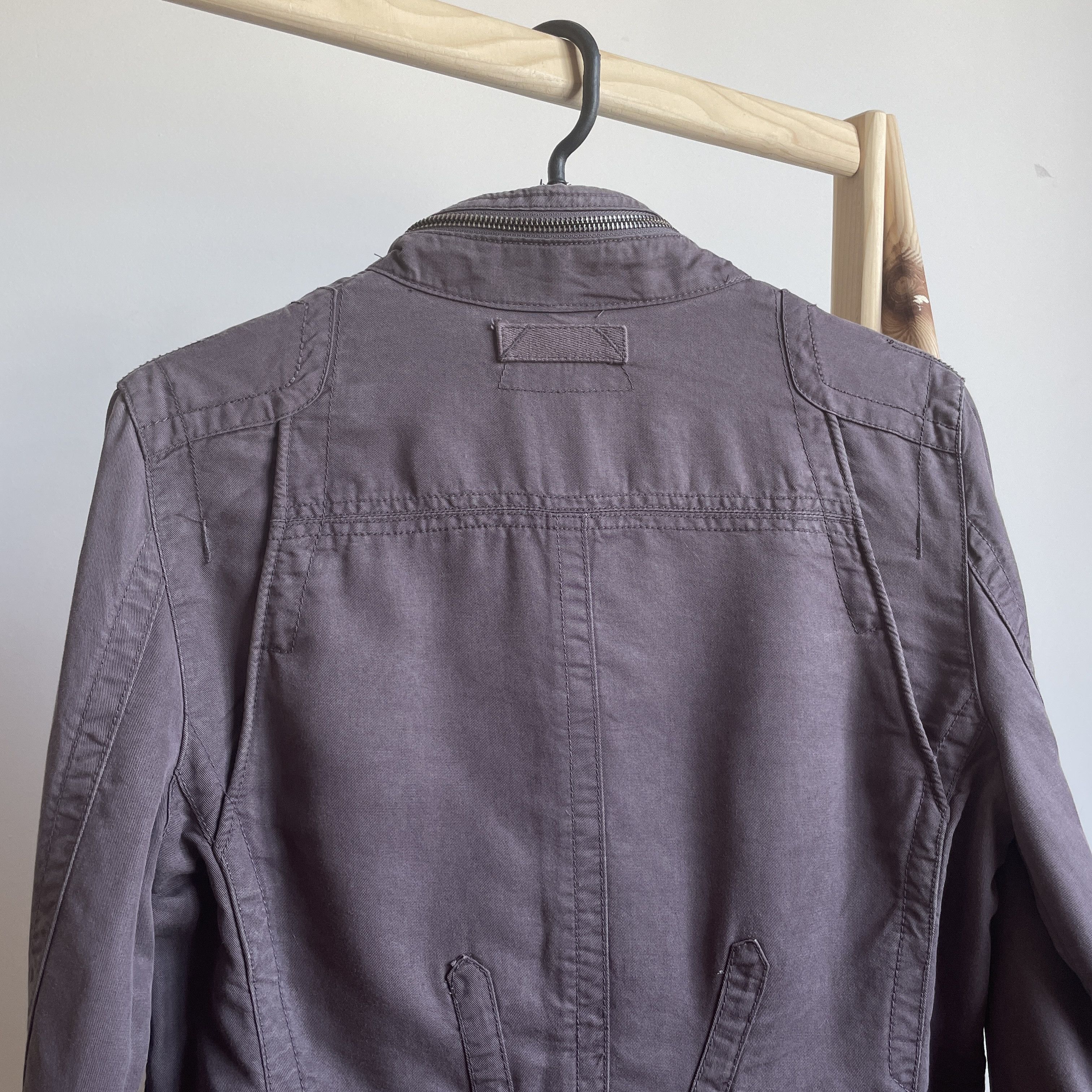 Zadig & Voltaire Zadig & Voltaire Womens Lyocell Military Jacket Size L Size L / US 10 / IT 46 - 6 Thumbnail