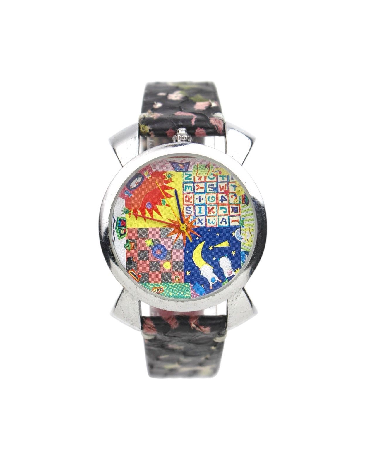 Hysteric Glamour 2000S AK JAPAN SUN & MOON POP ART TIMEPIECE WATCH Size ONE SIZE - 2 Thumbnail