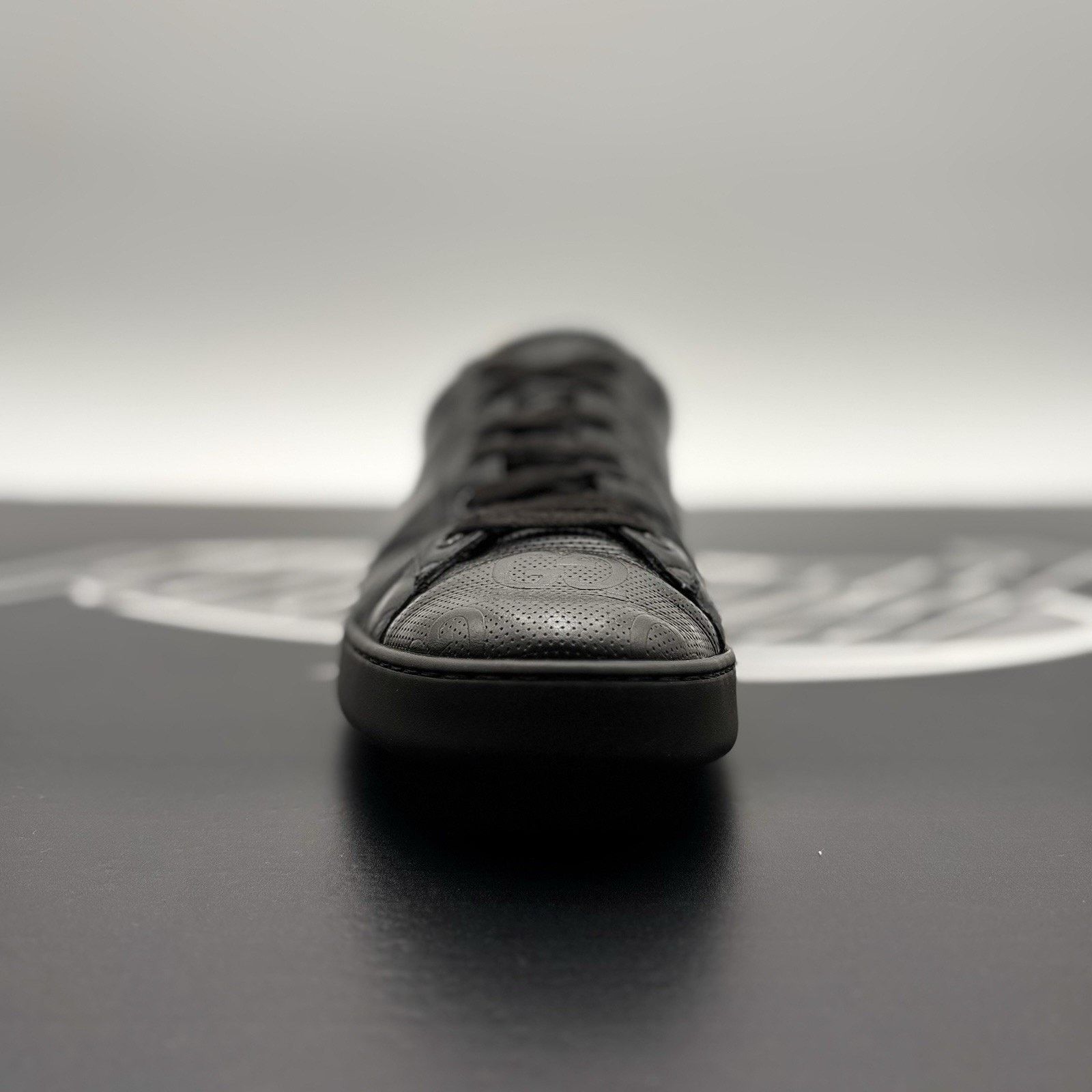 Gucci Size 9.5 G (10 US) - Gucci Ace GG ' Black ' Size US 10 / EU 43 - 6 Thumbnail