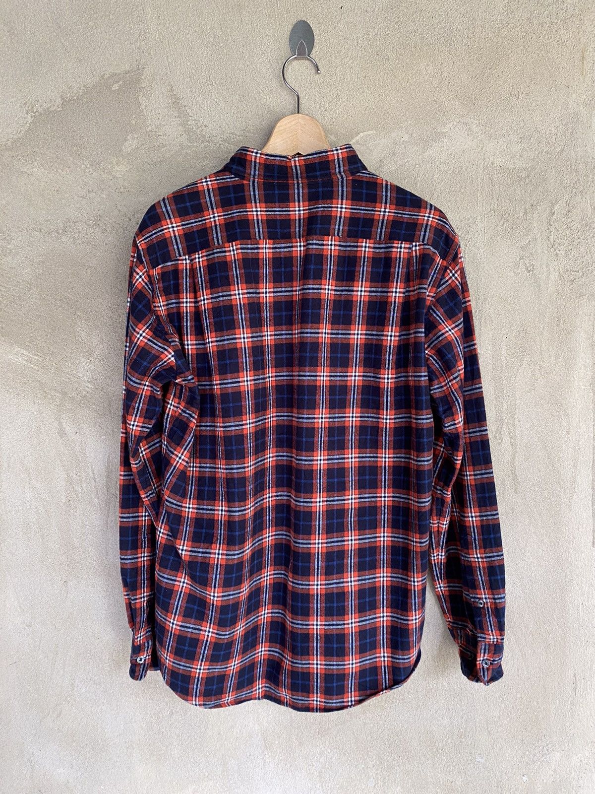 Lacoste Vintage Lacoste Small Logo Plaid Tartan Flannel Shirt Size US M / EU 48-50 / 2 - 7 Thumbnail