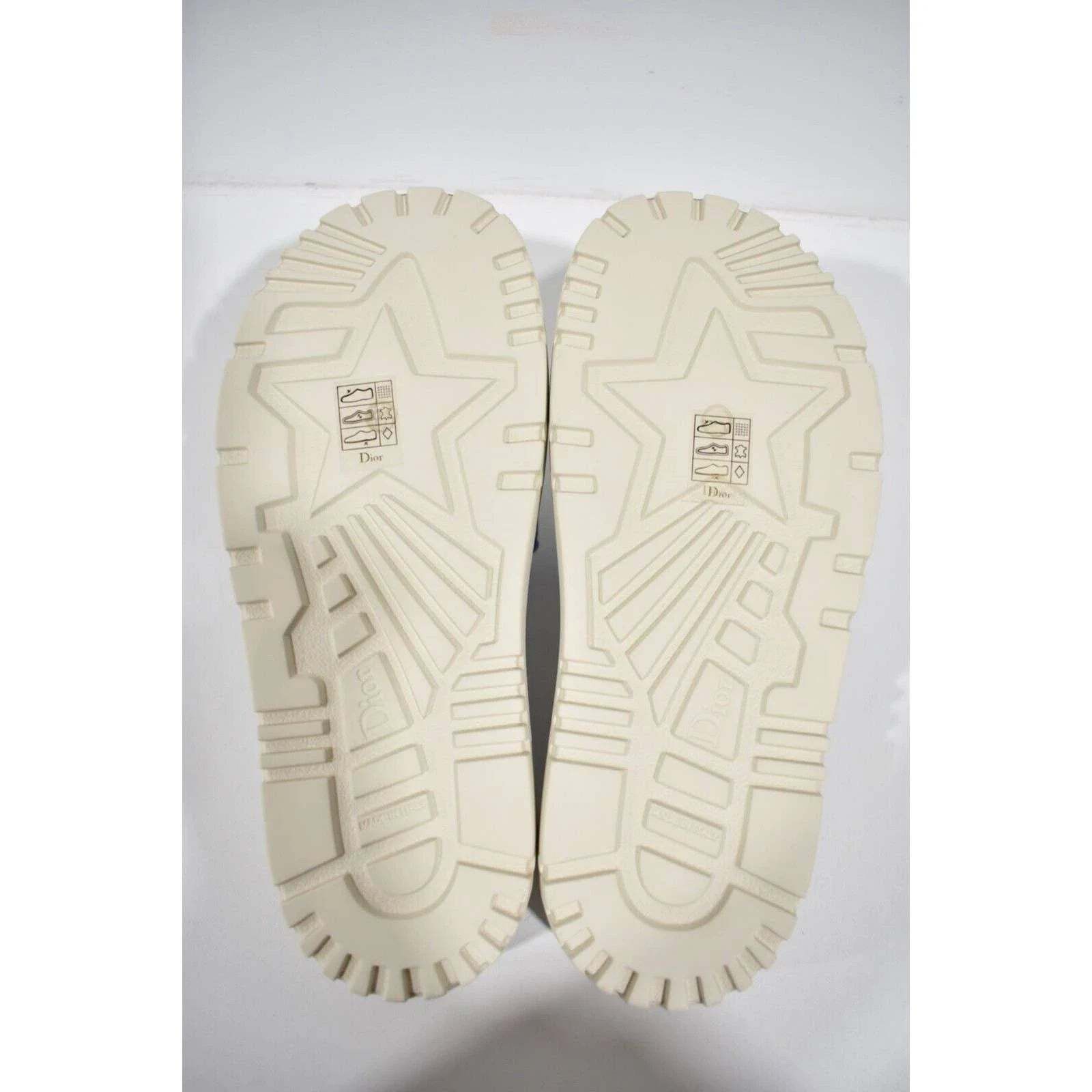 Dway White Logo Houndstooth Slide Mule Flat Flop Sandal 36