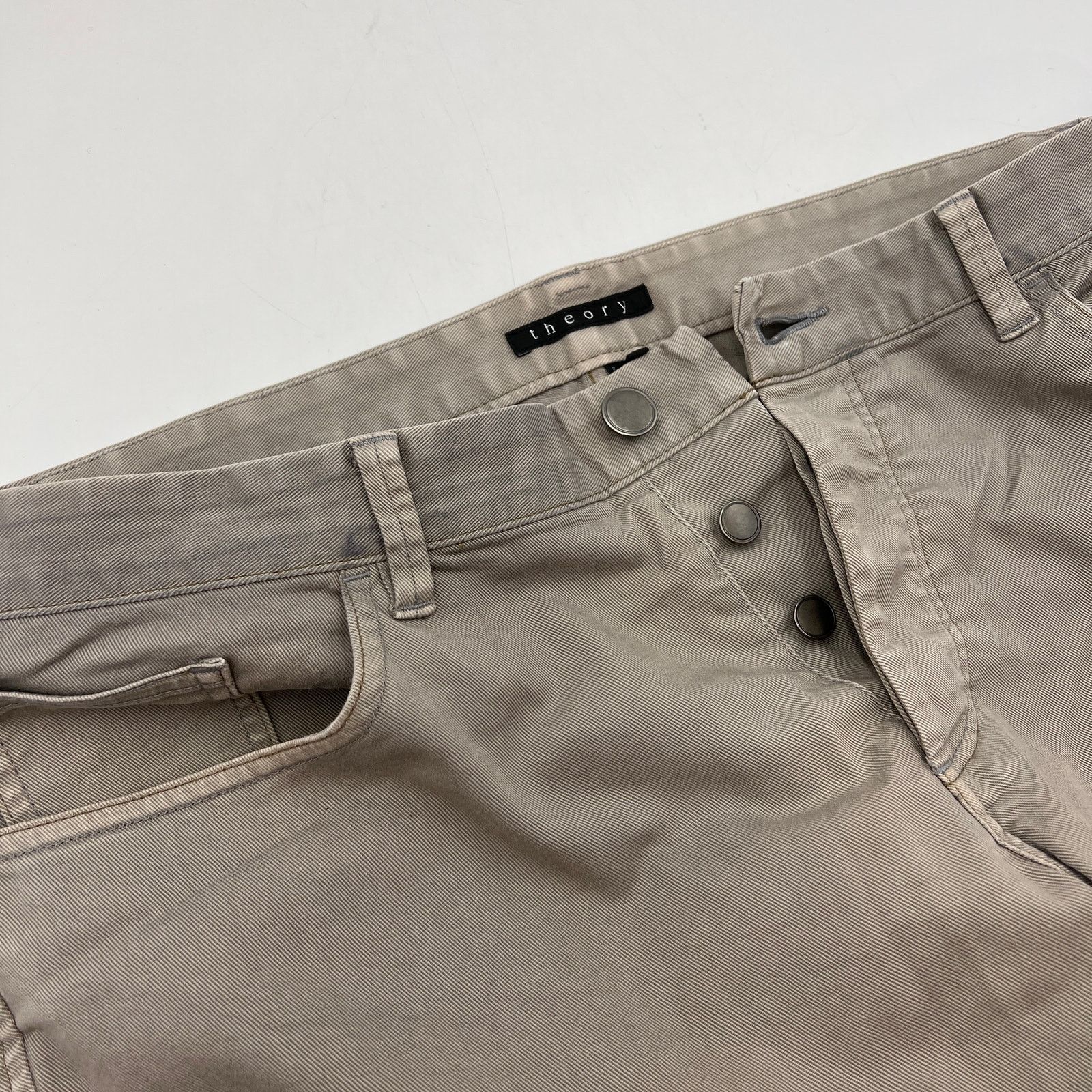 Theory Theory Denim Jeans Neutral Button Crotch Size US 36 / EU 52 - 4 Thumbnail