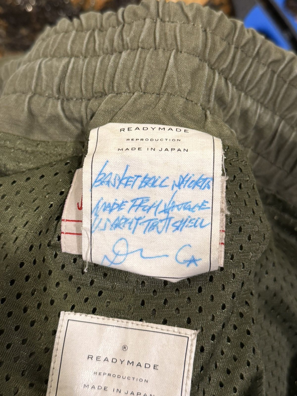 Just Don Just Don x READYMADE Military Green All Star Gold Shorts Size US 32 / EU 48 - 12 Thumbnail