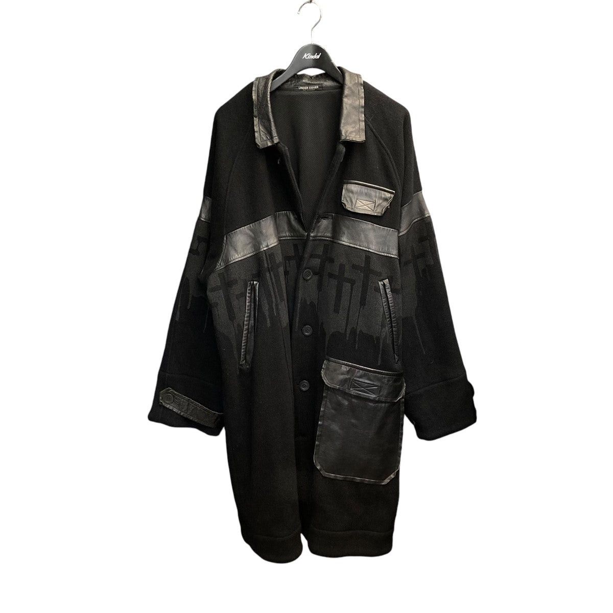 Undercover Undercover 96AWWIRE Point Leather Coat UC-6W-CO-02 Size US L / EU 52-54 / 3 - 1 Thumbnail